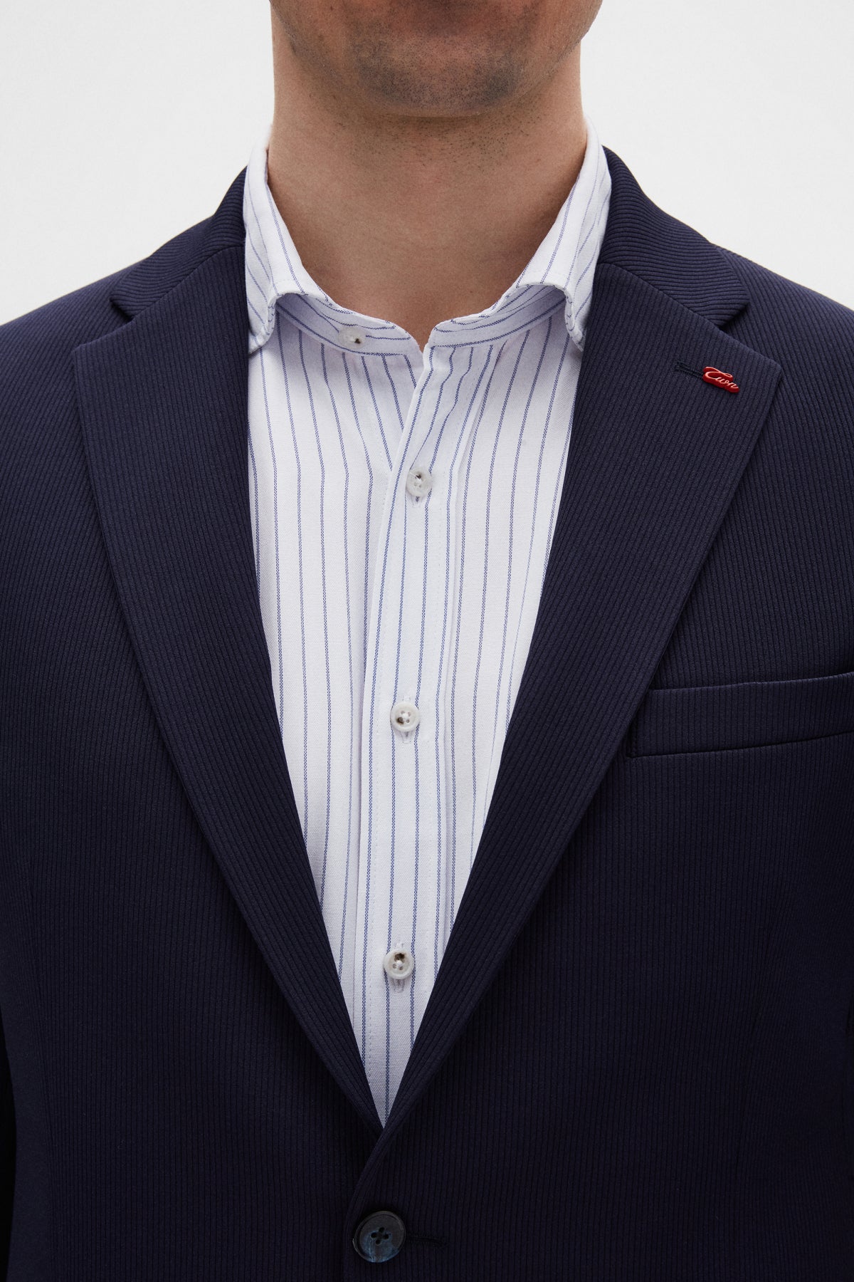 COSTUM TWN SLIM FIT - Bleumarin