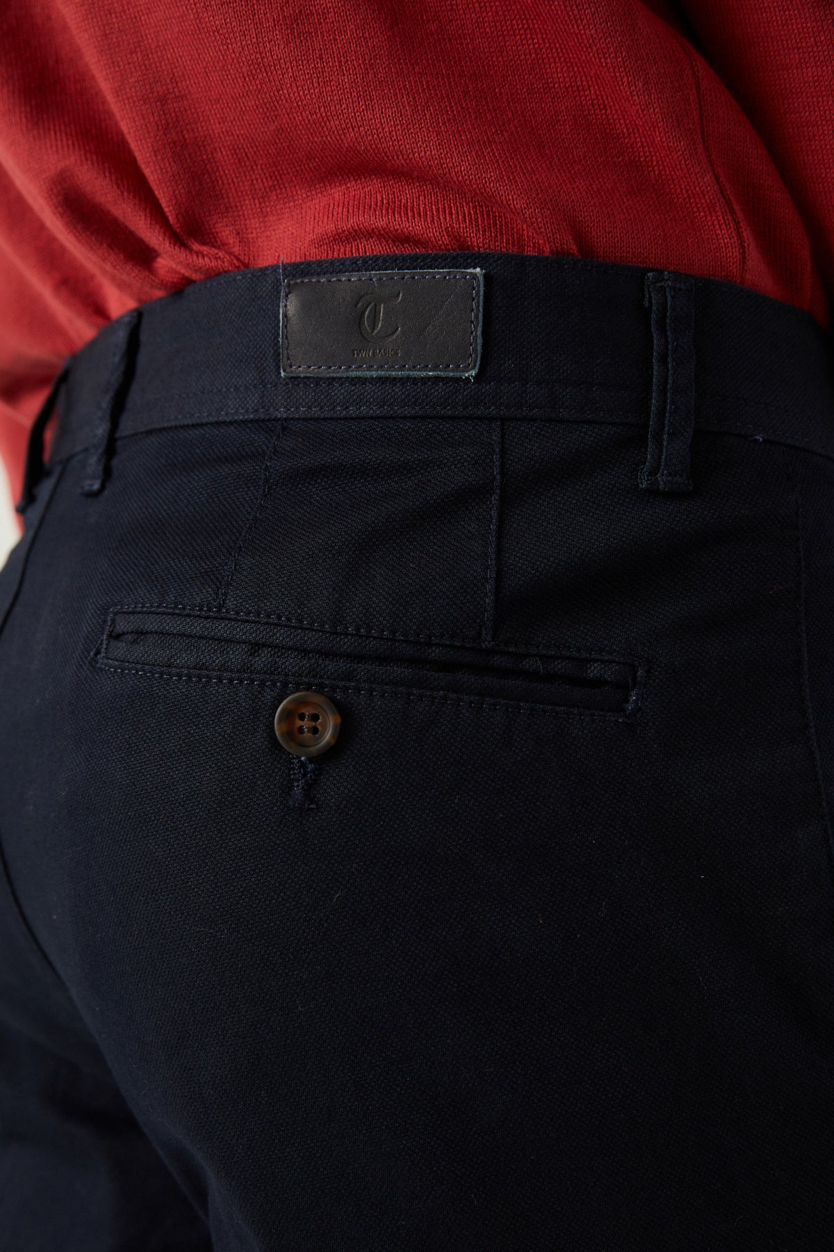 PANTALONI CHINO SLIM FIT TWN - Bleumarin
