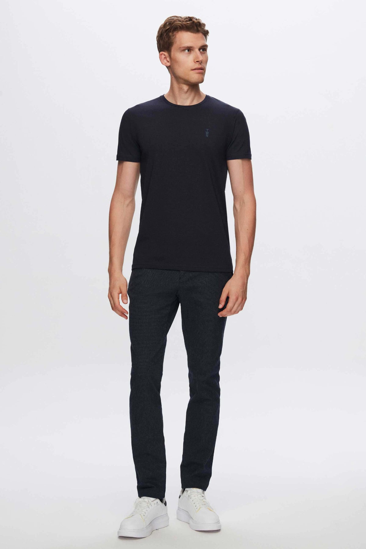 TRICOU SLIM FIT TWN - Bleumarin