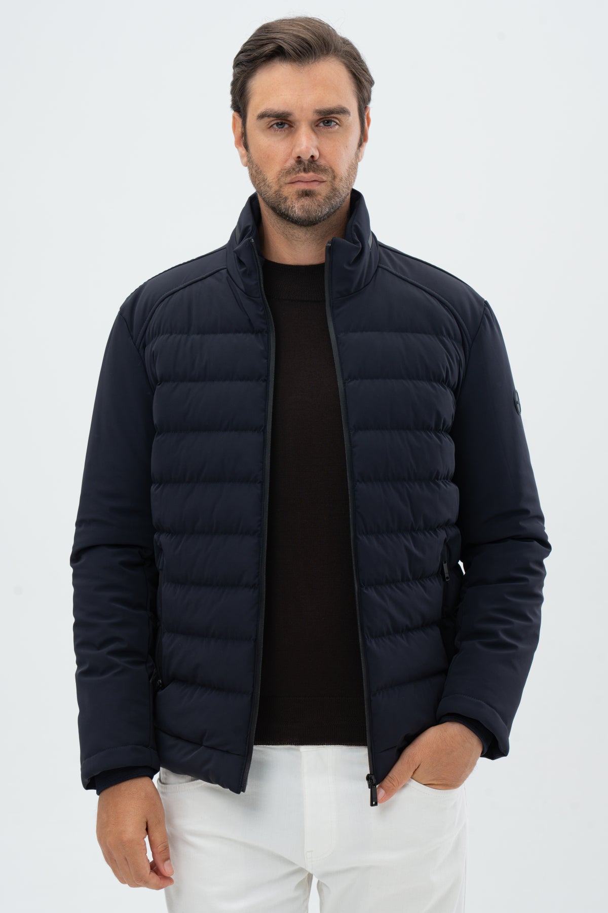 GEACA RELAXED FIT TWN - Bleumarin