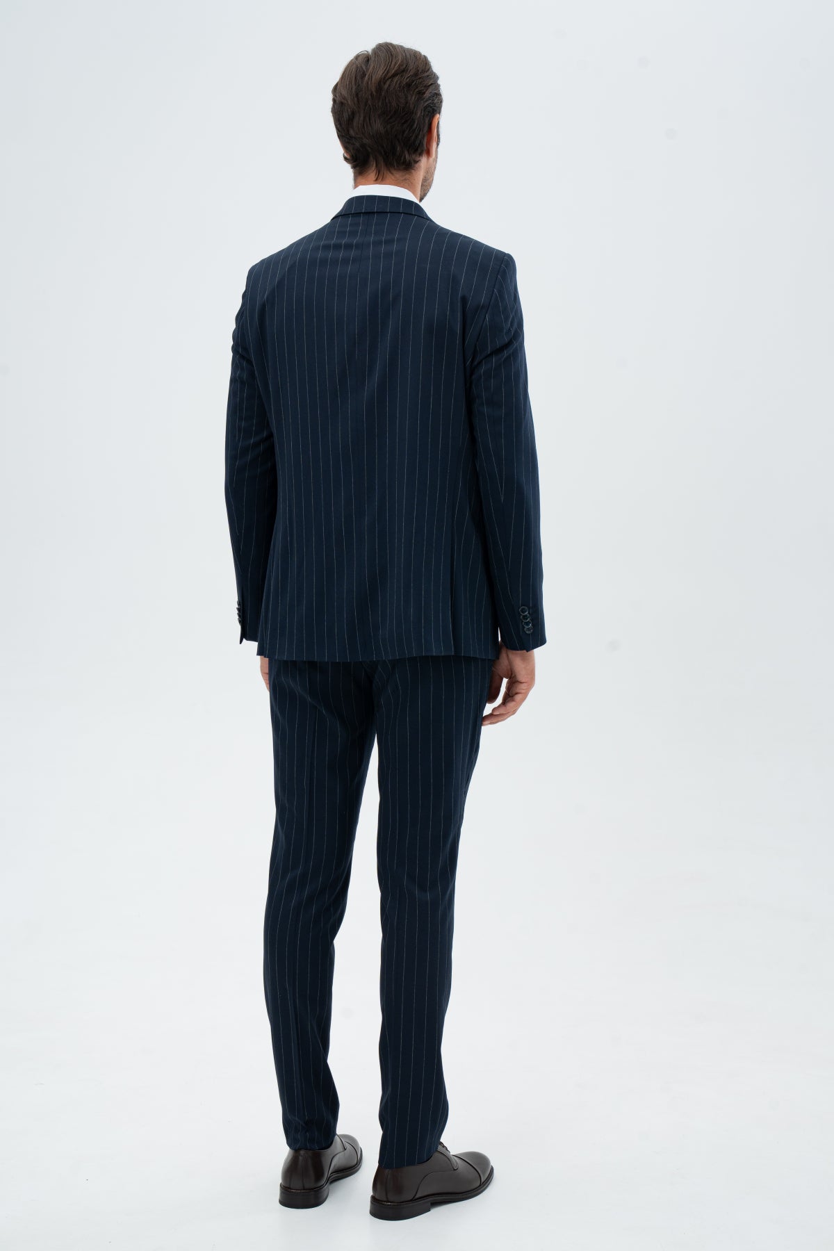 COSTUM SLIM FIT TWN - Bleumarin