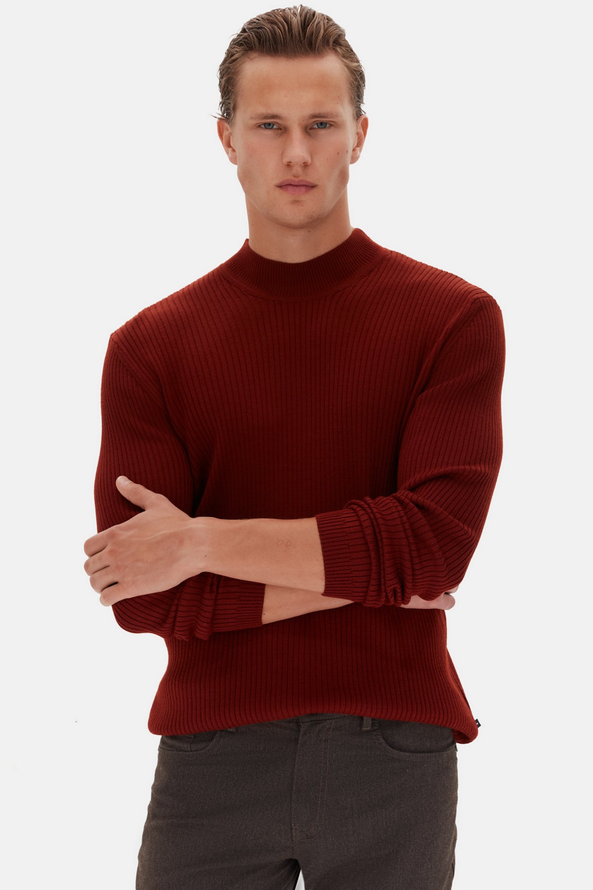 MALETA SLIM FIT TWN - Cărămiziu