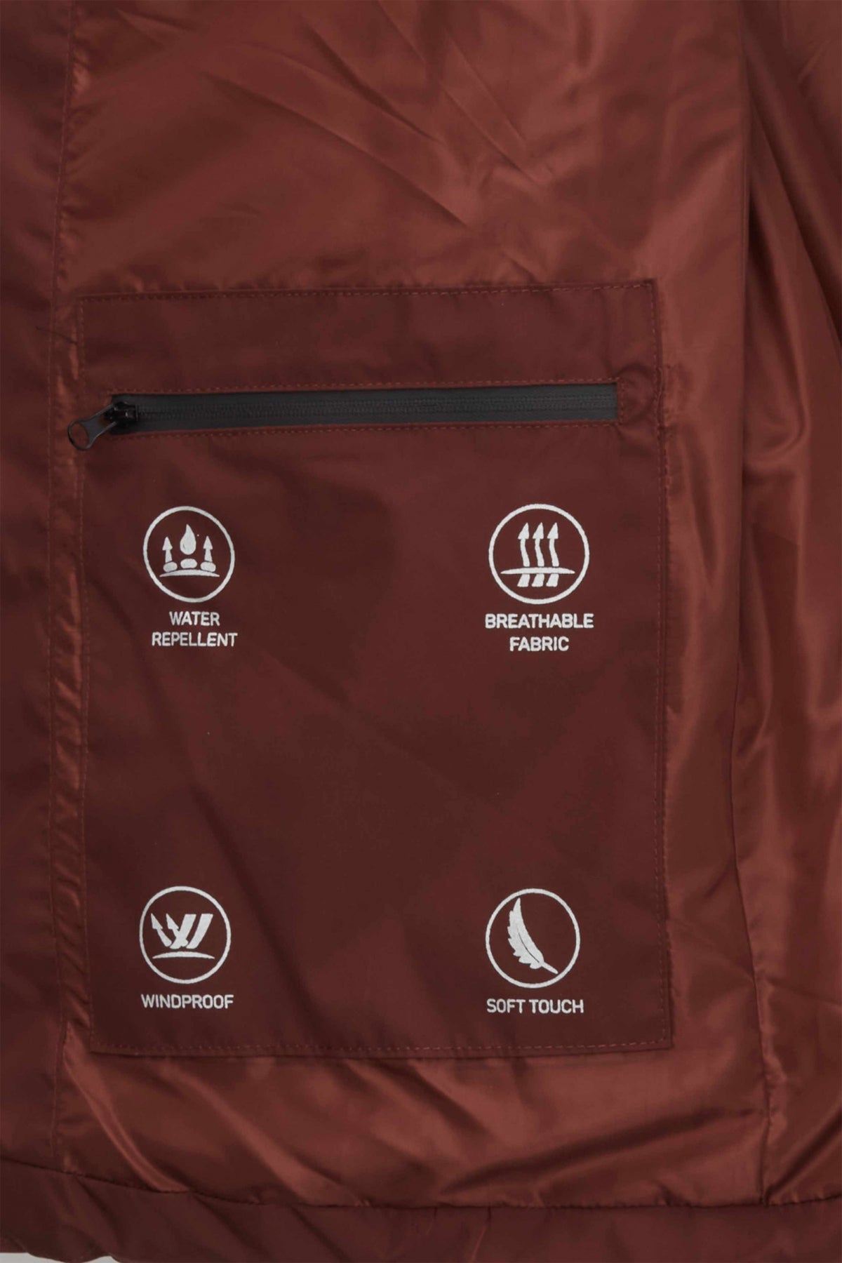 GEACA SLIM FIT TWN - Cărămiziu