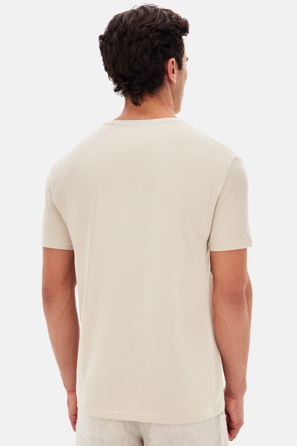 TRICOU SLIM FIT TWN - Bej