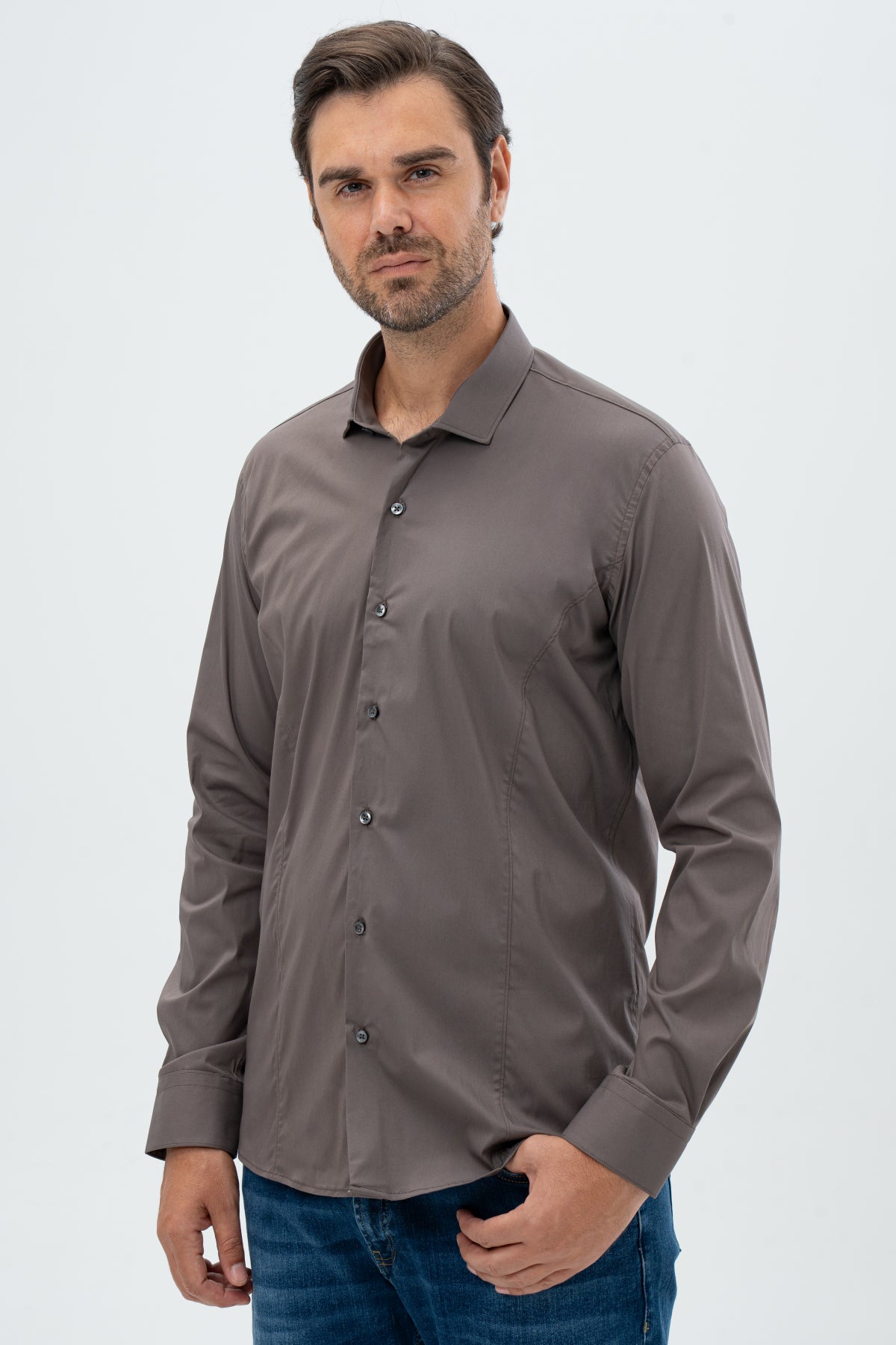 CAMASA SLIM FIT TWN - Bej