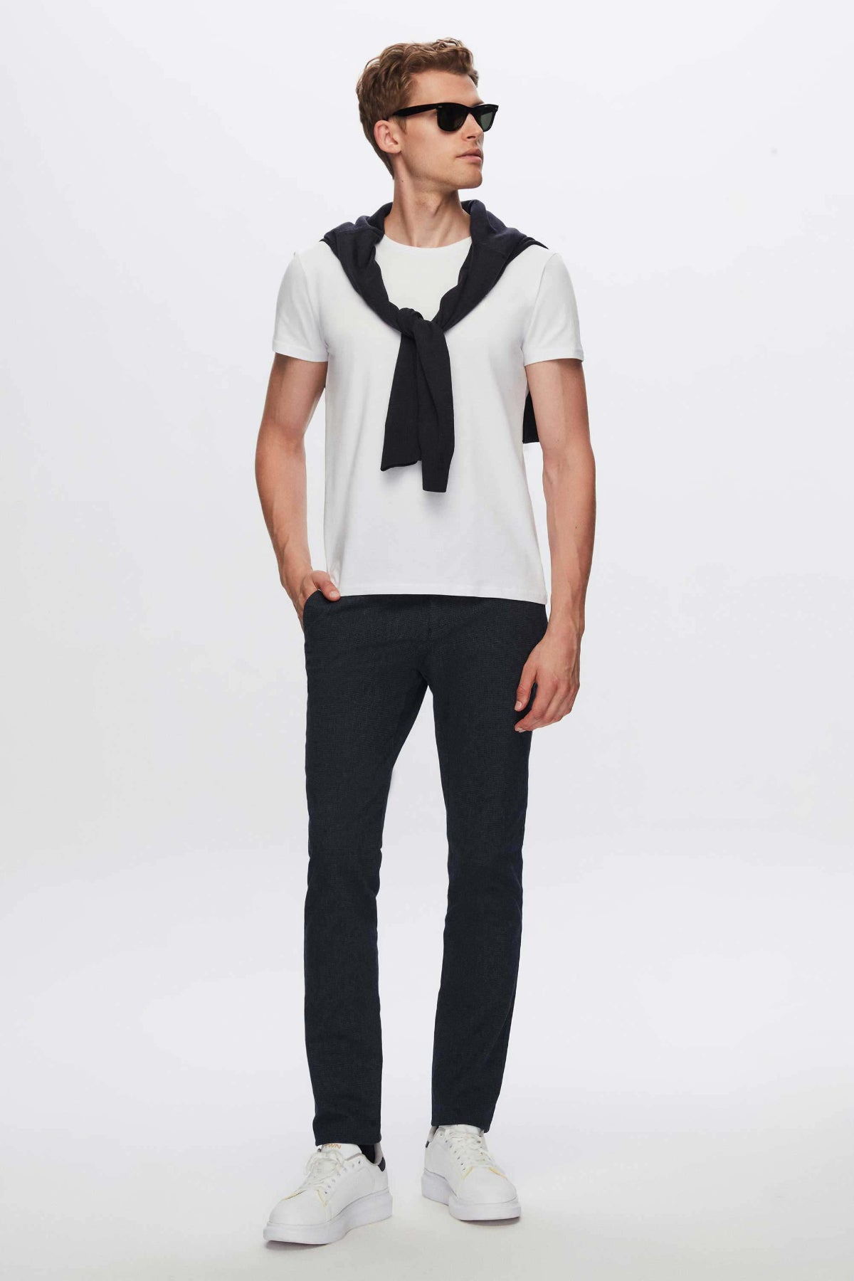 TRICOU SLIM FIT TWN - Alb