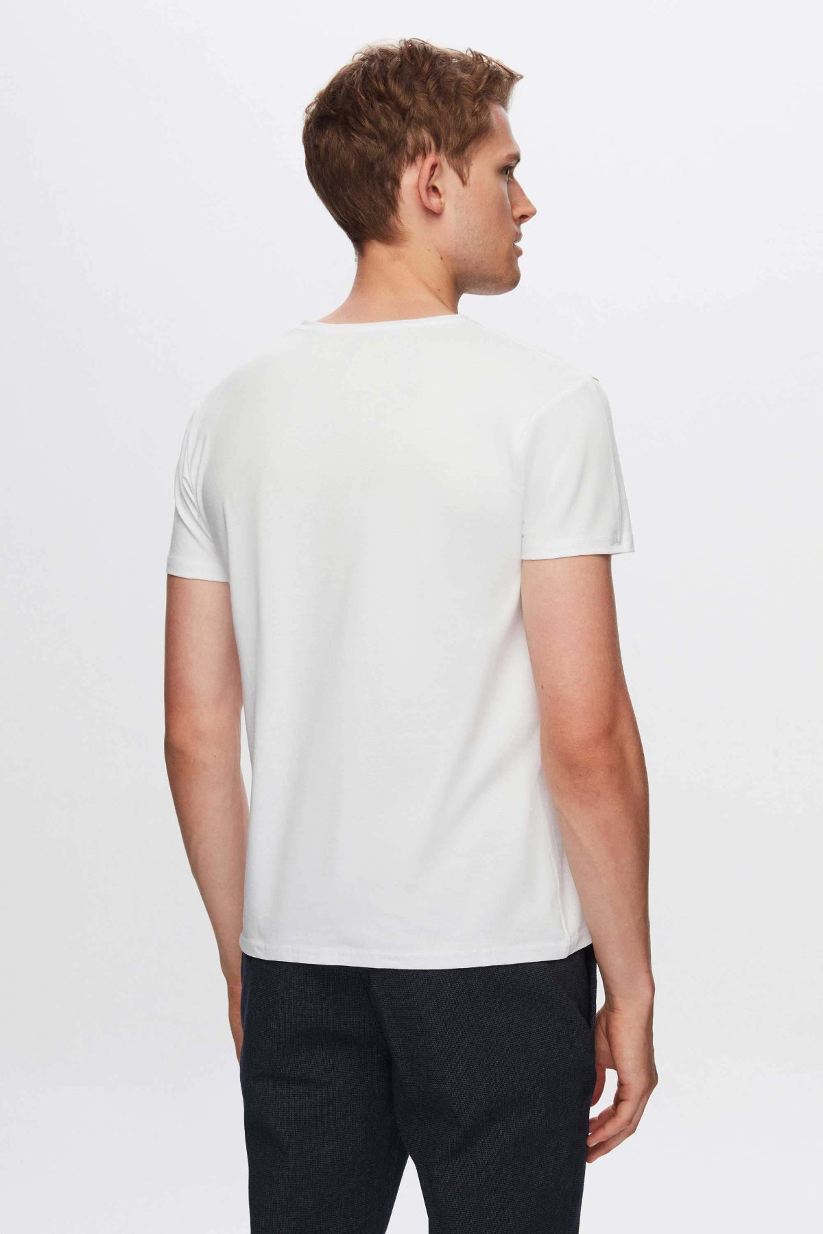 TRICOU SLIM FIT TWN - Alb