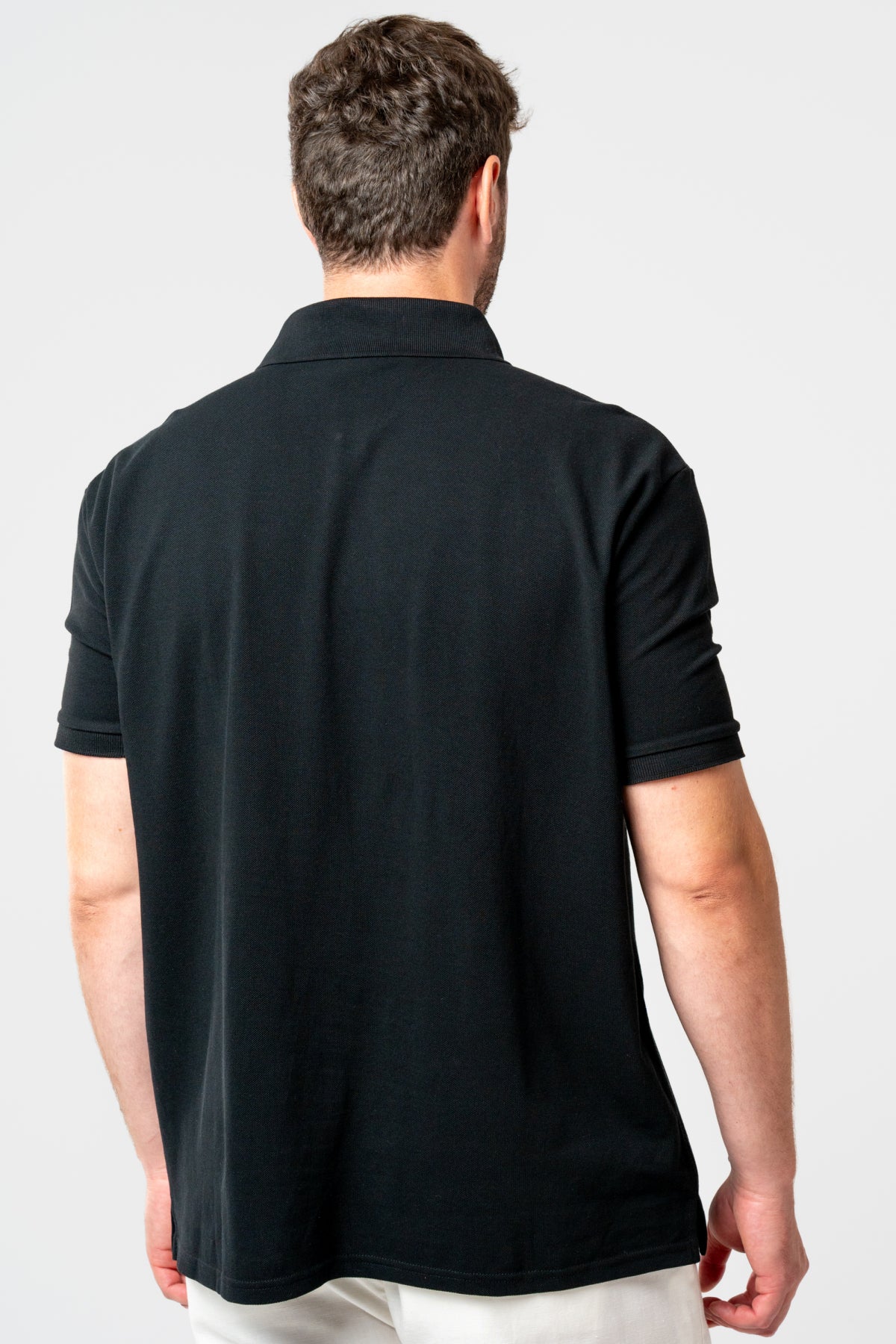 TRICOU REGULAR FIT D'S DAMAT  - Negru