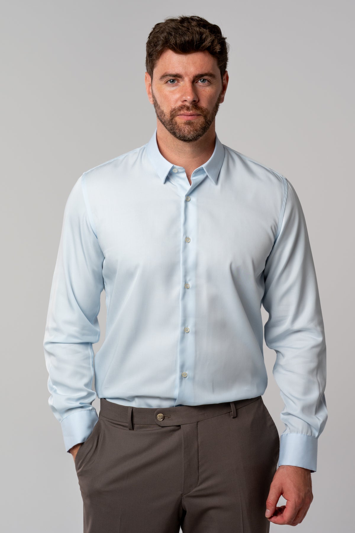 CAMASA SLIM FIT D'S DAMAT  - Bleu