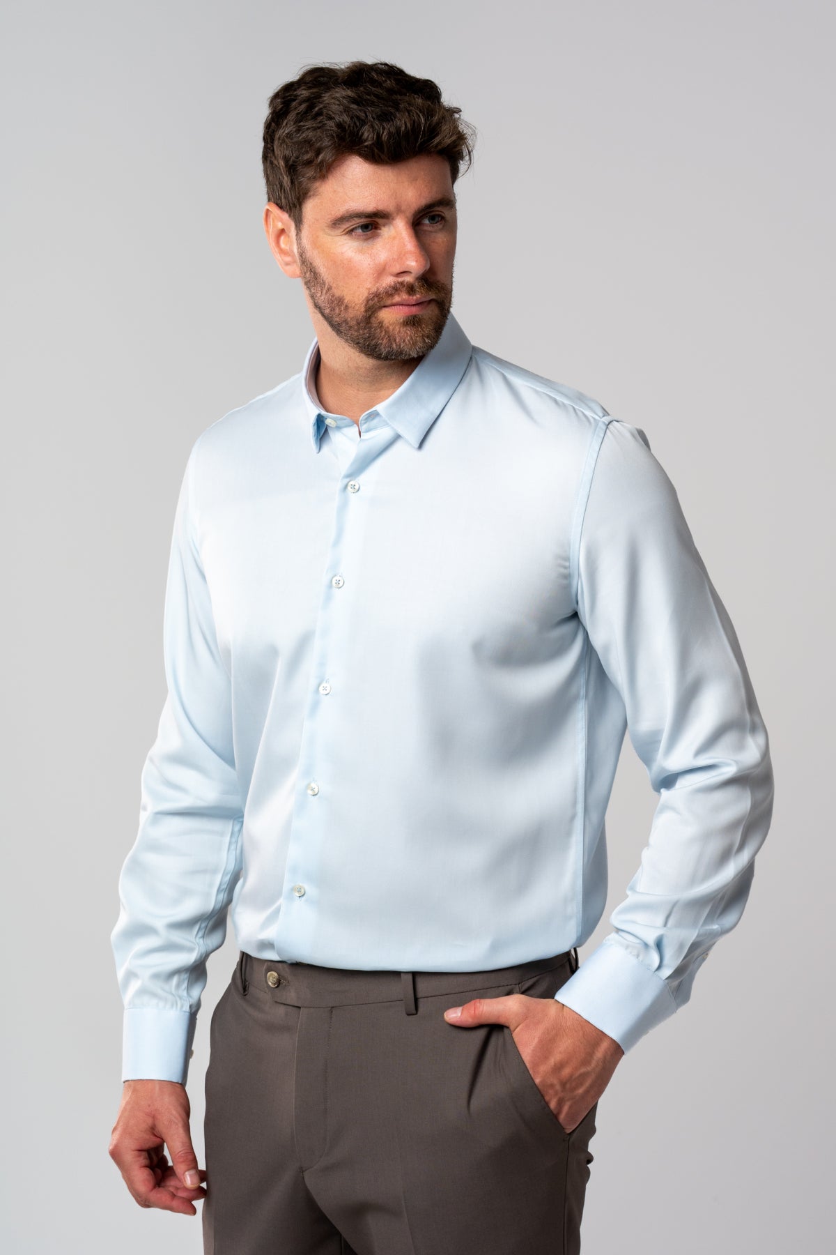 CAMASA SLIM FIT D'S DAMAT  - Bleu