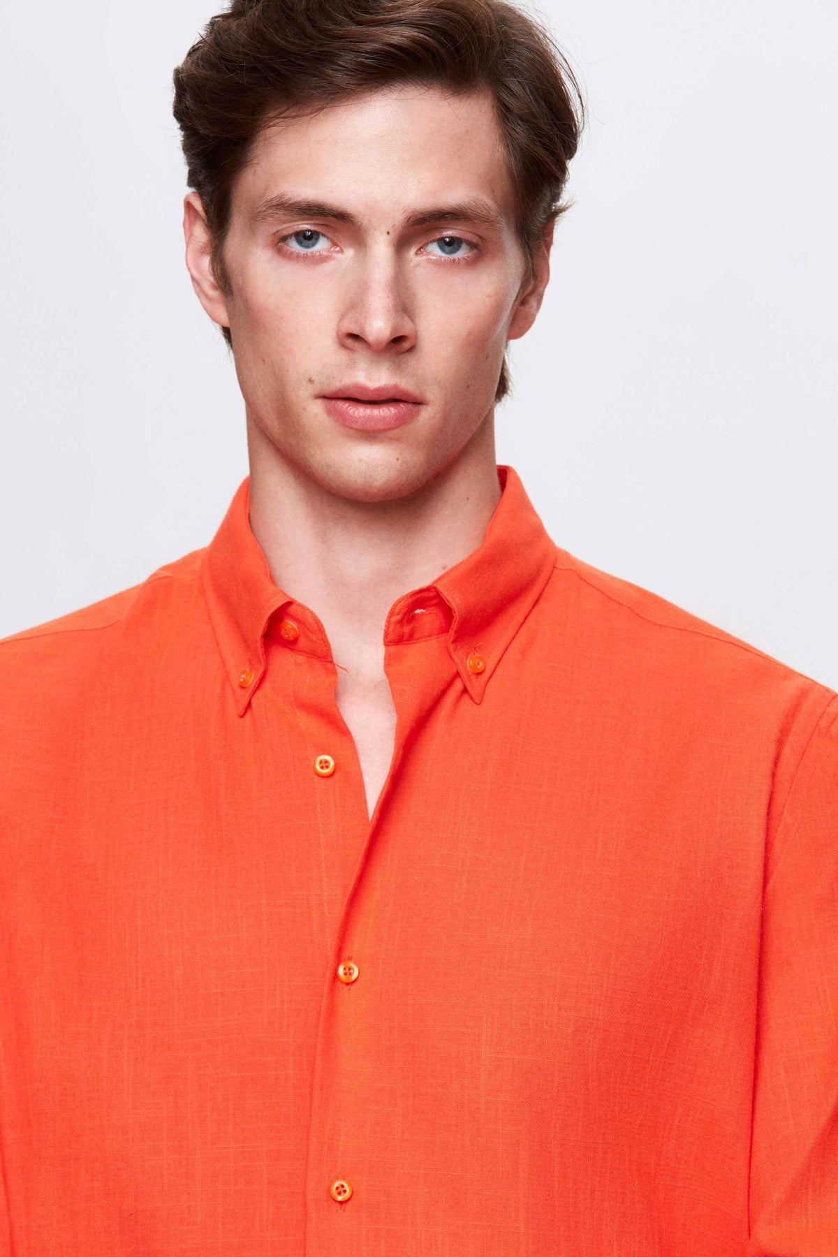 CAMASA D'S DAMAT RELAXED FIT  - Portocaliu