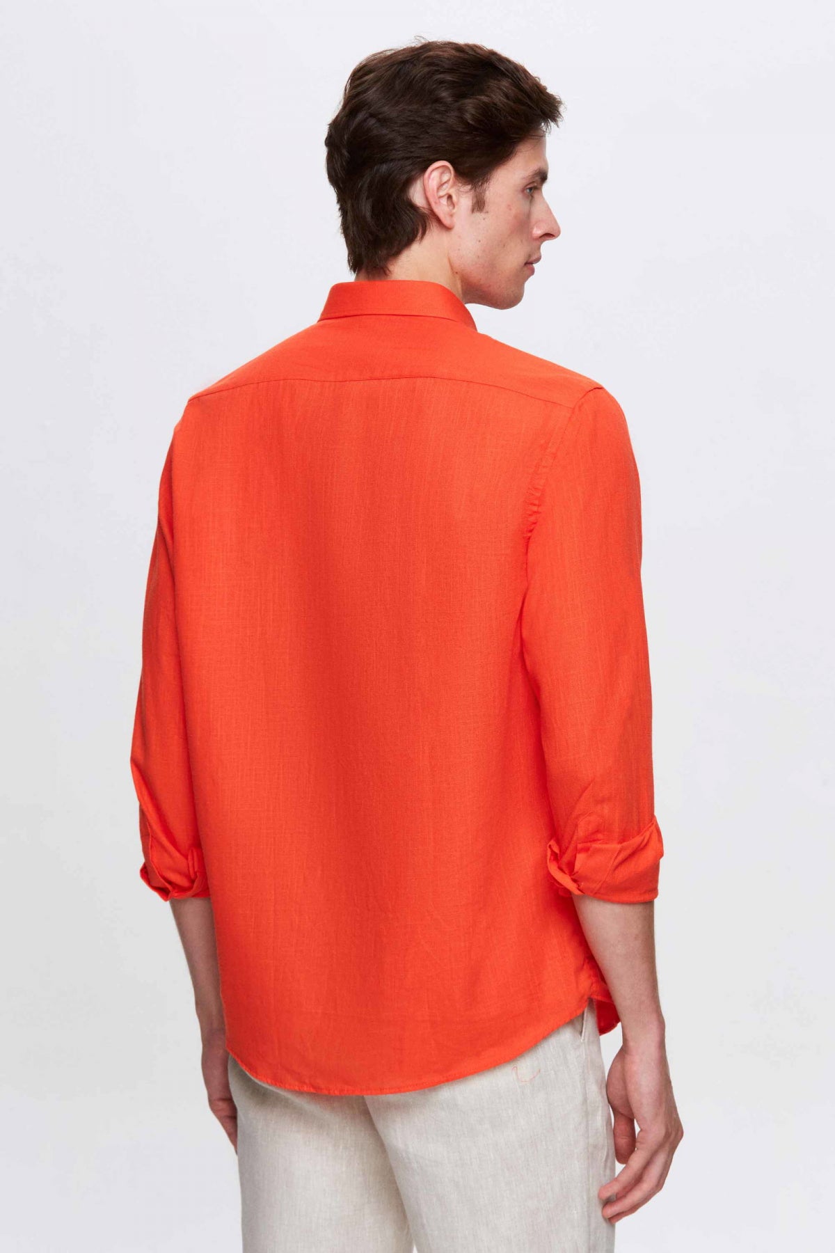 CAMASA D'S DAMAT RELAXED FIT  - Portocaliu