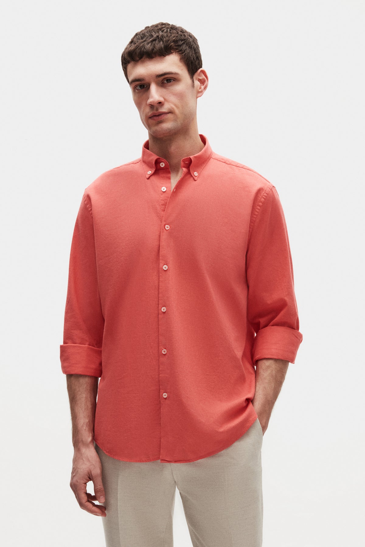 CAMASA D'S DAMAT RELAXED FIT  - Rodie