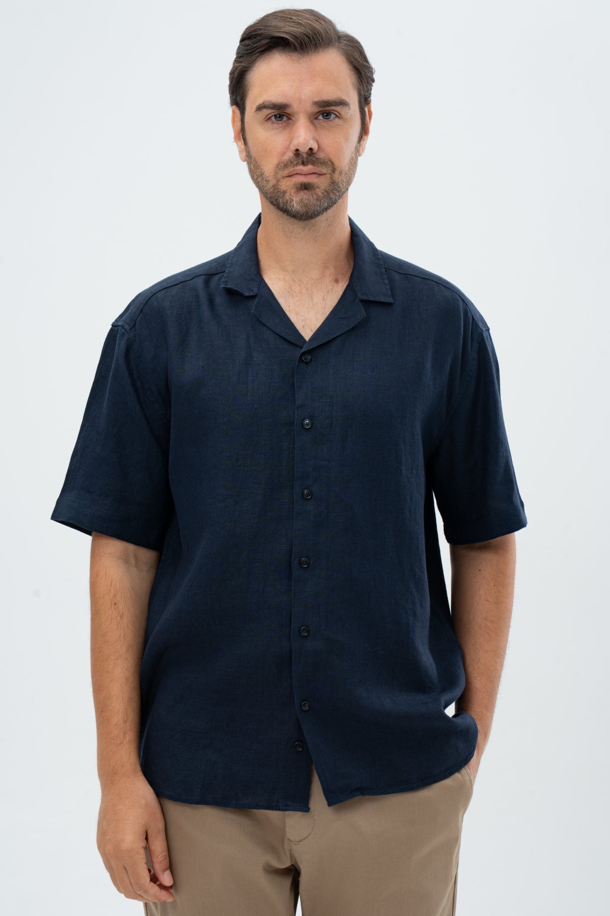 CAMASA COMFORT FIT D'S DAMAT  - Bleumarin