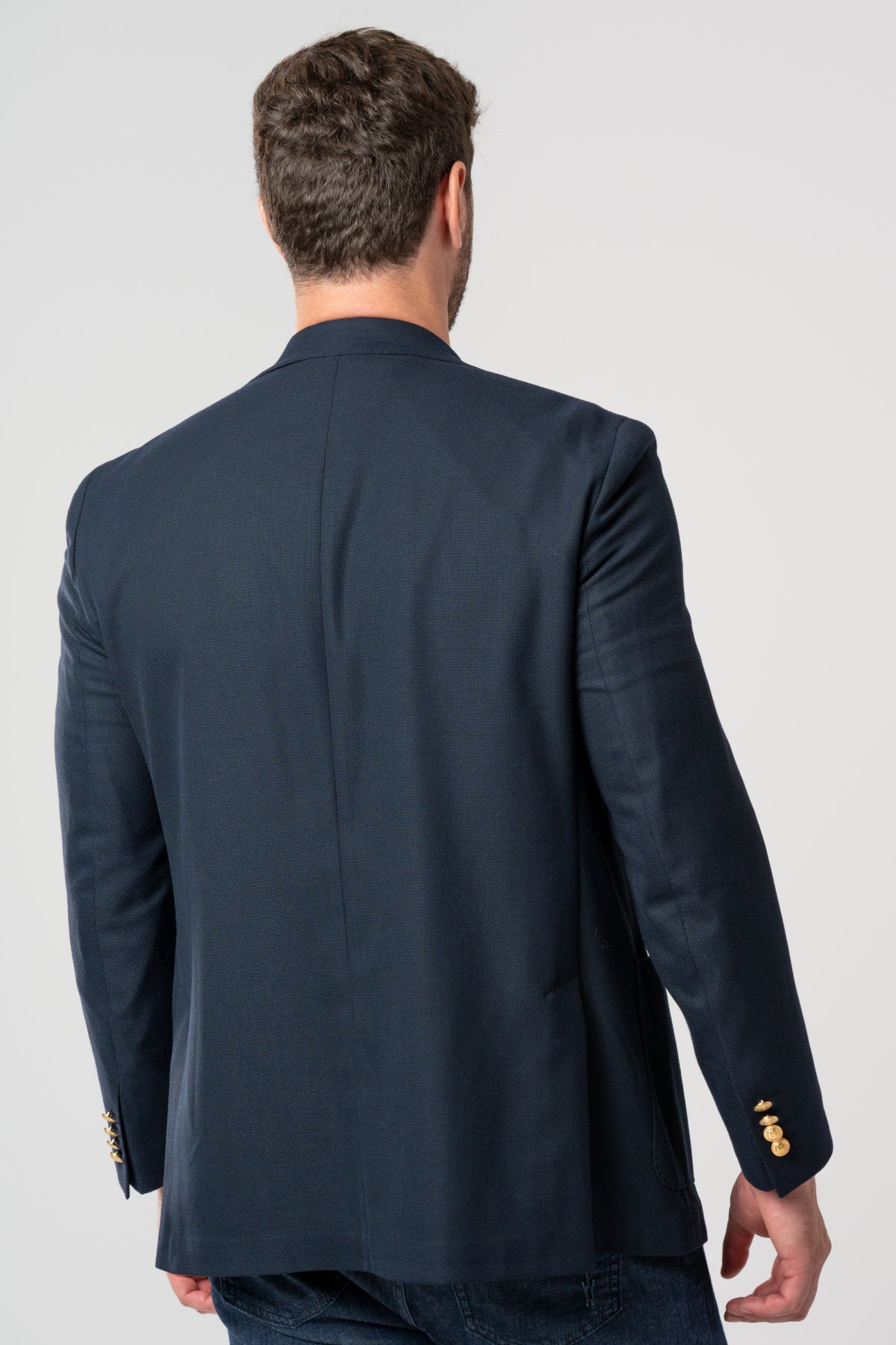 SACOU COMFORT FIT D'S DAMAT  - Bleumarin