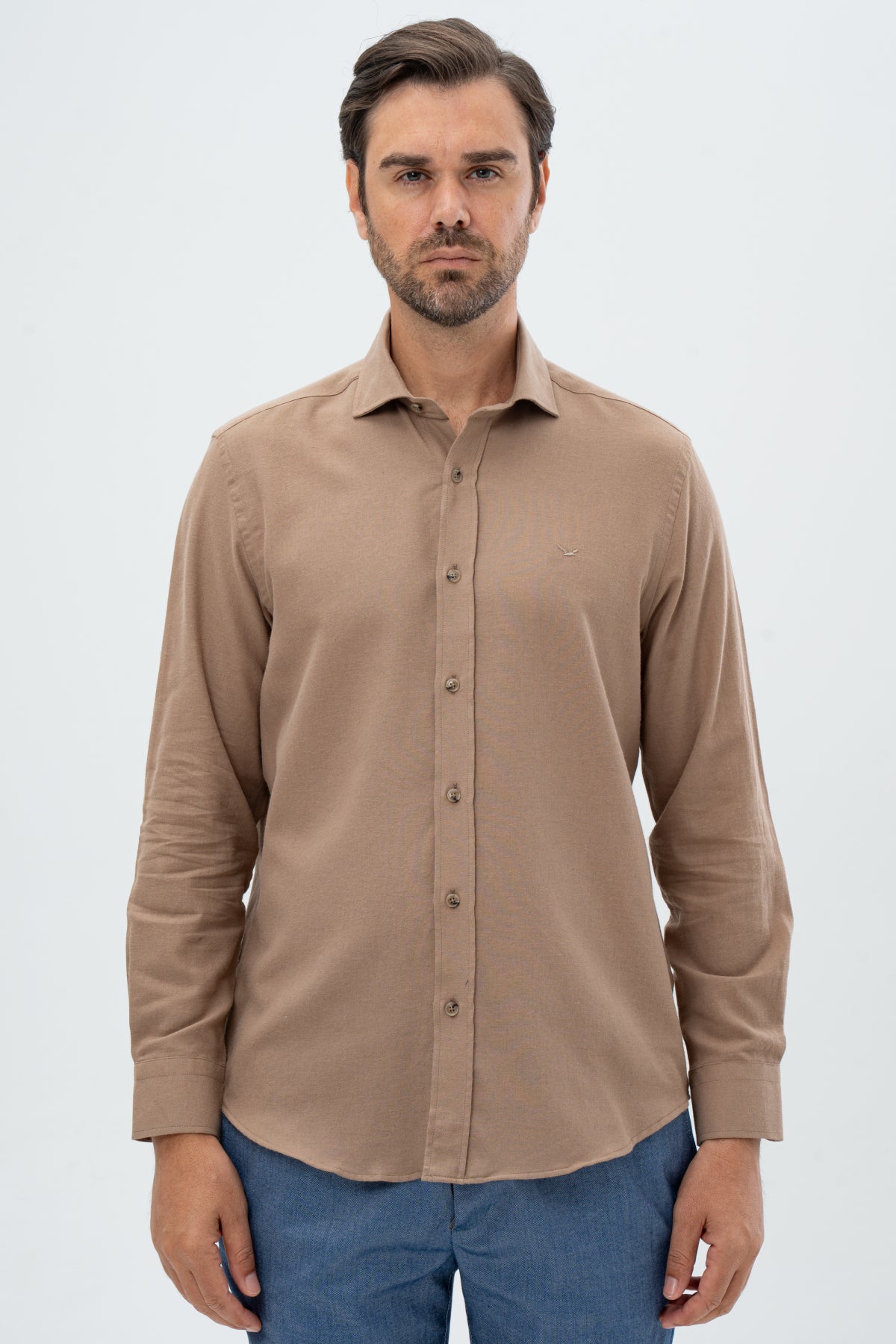 CAMASA COMFORT FIT D'S DAMAT  - Camel