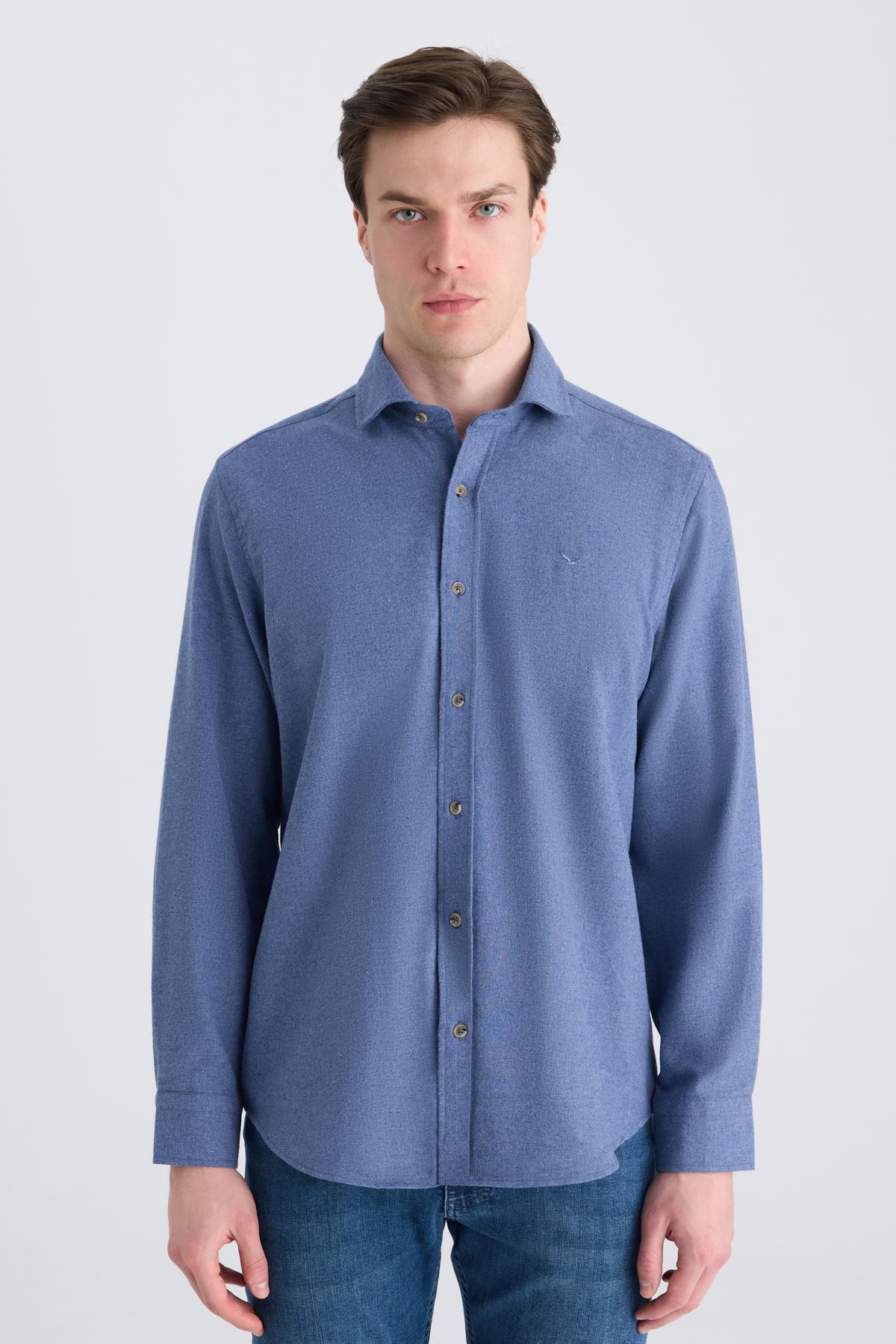 CAMASA COMFORT FIT D'S DAMAT  - Albastru