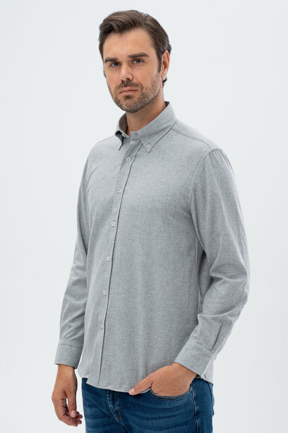 CAMASA COMFORT FIT D'S DAMAT  - Gri