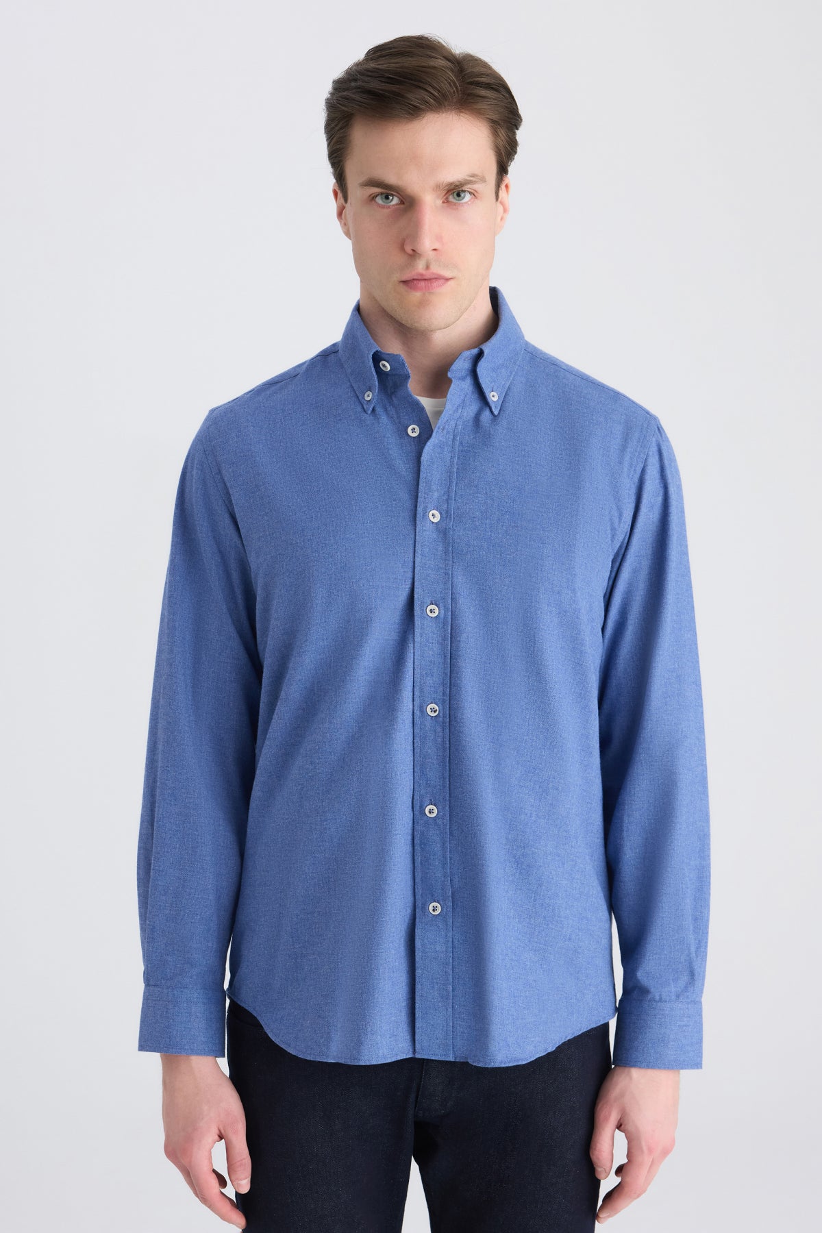 CAMASA COMFORT FIT D'S DAMAT  - Albastru