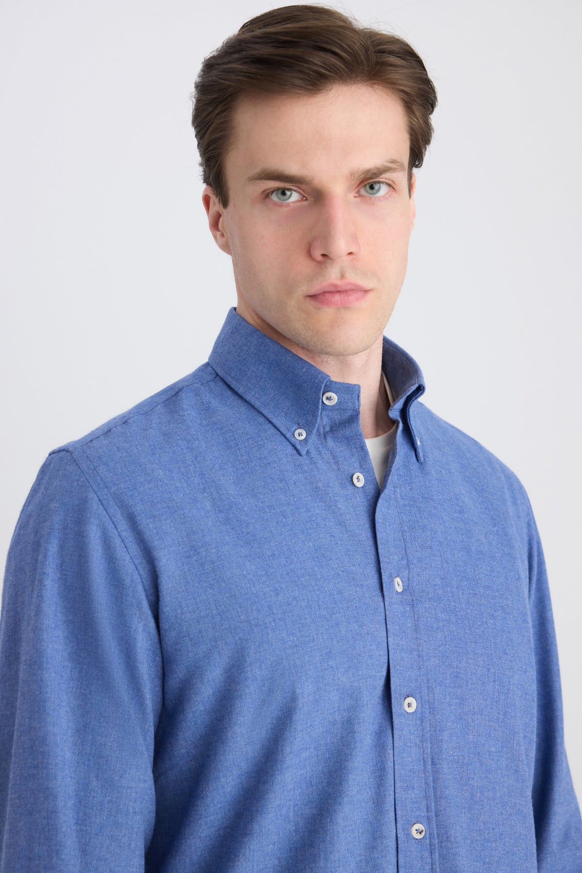 CAMASA COMFORT FIT D'S DAMAT  - Albastru