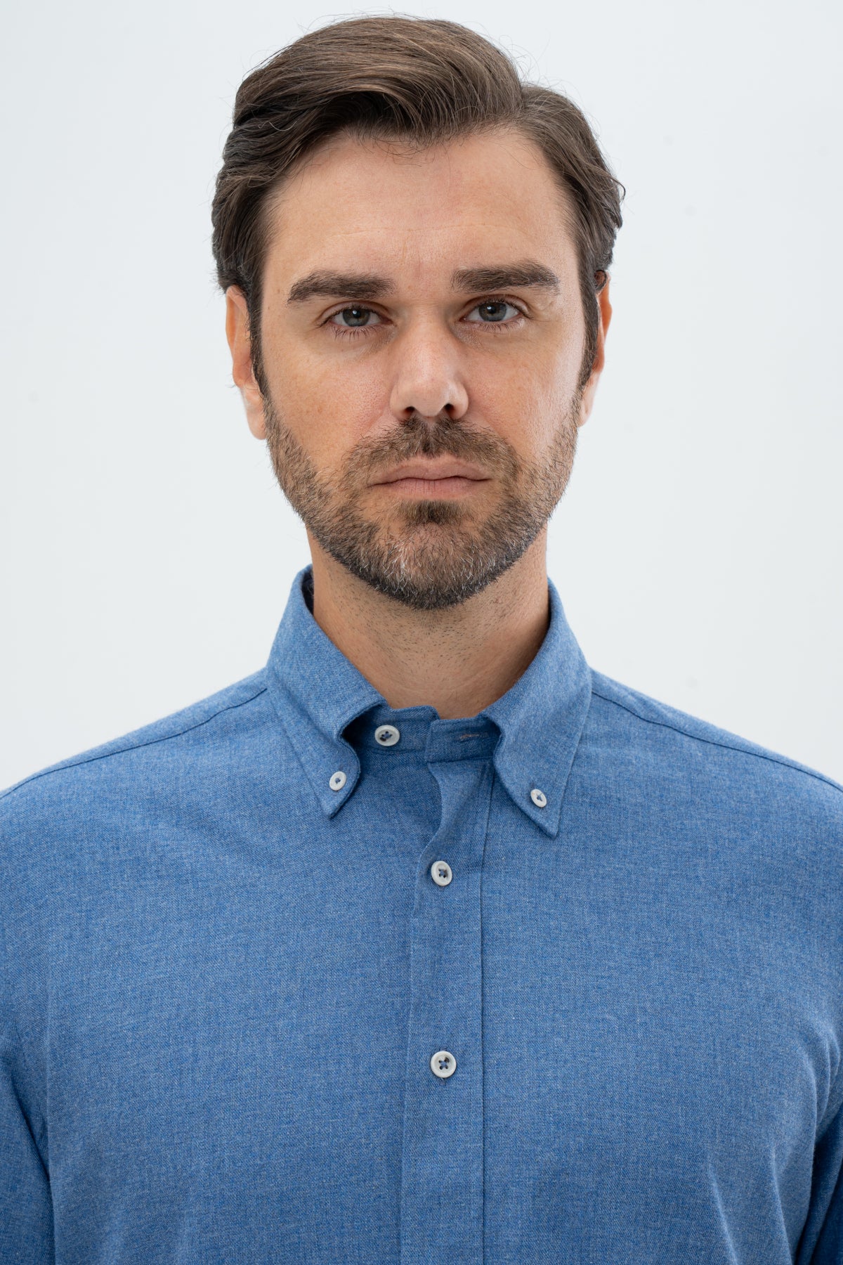 CAMASA COMFORT FIT D'S DAMAT  - Albastru