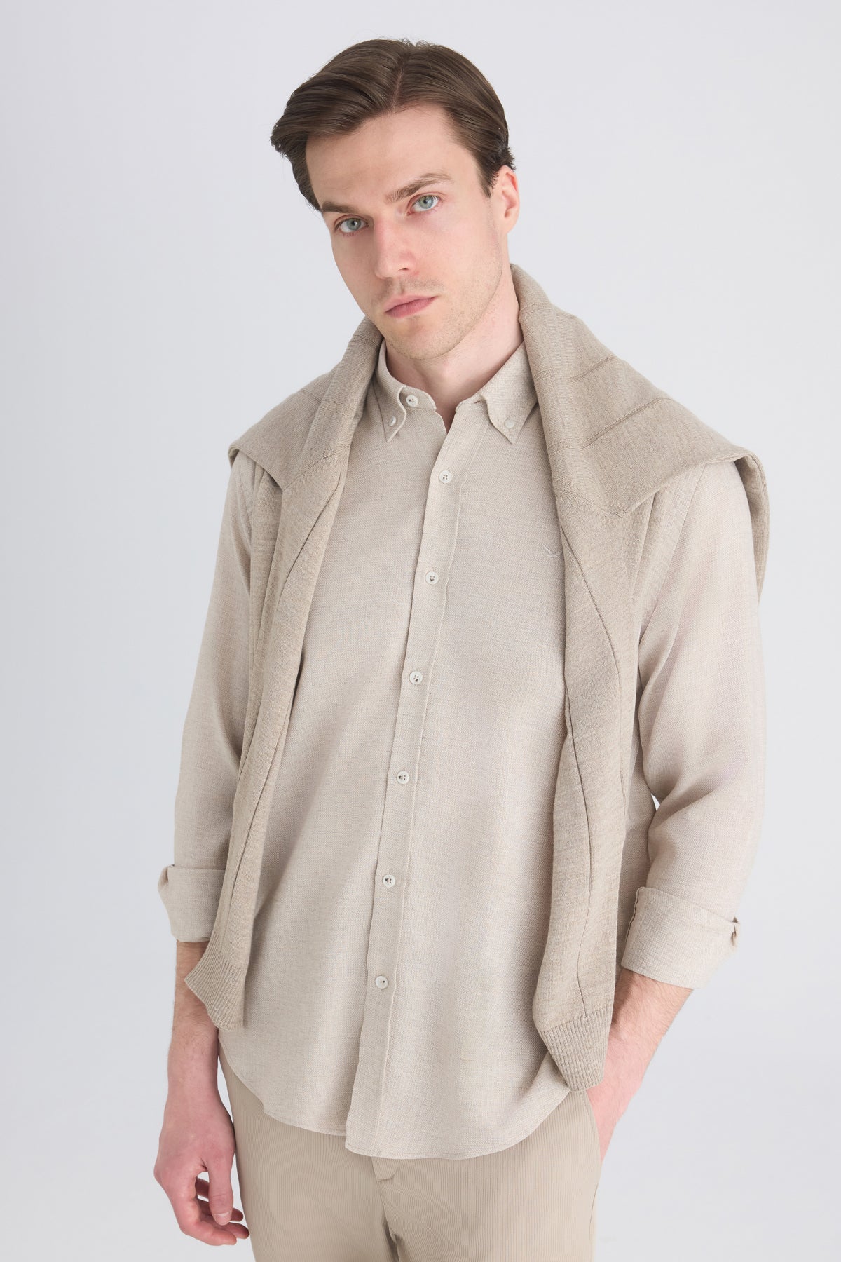 CAMASA COMFORT FIT D'S DAMAT  - Bej