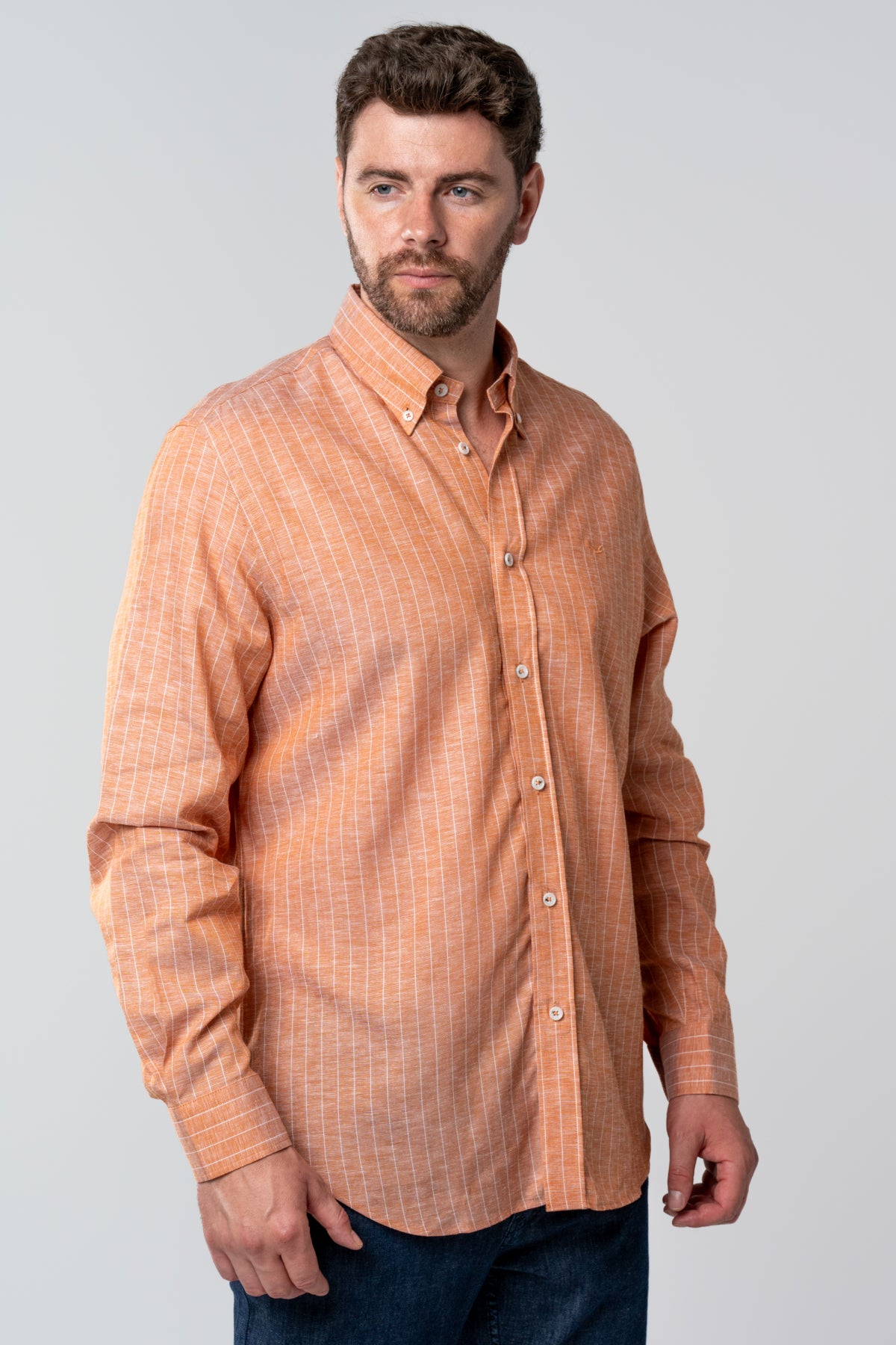 CAMASA COMFORT FIT D'S DAMAT  - Portocaliu