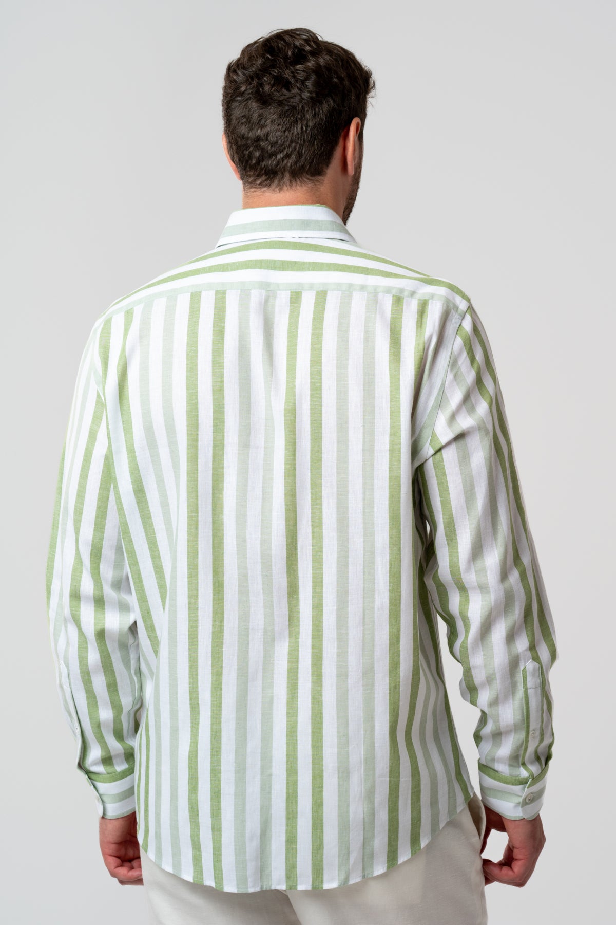CAMASA COMFORT FIT D'S DAMAT  - Verde