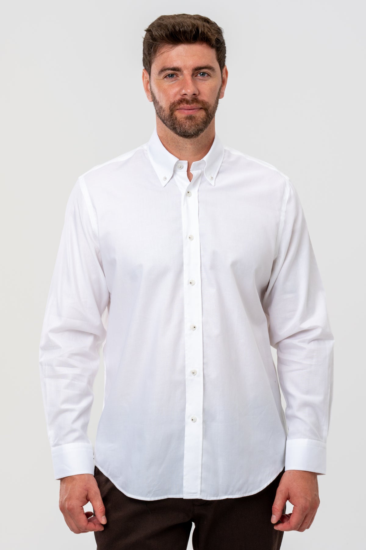 CAMASA COMFORT FIT D'S DAMAT  - Alb
