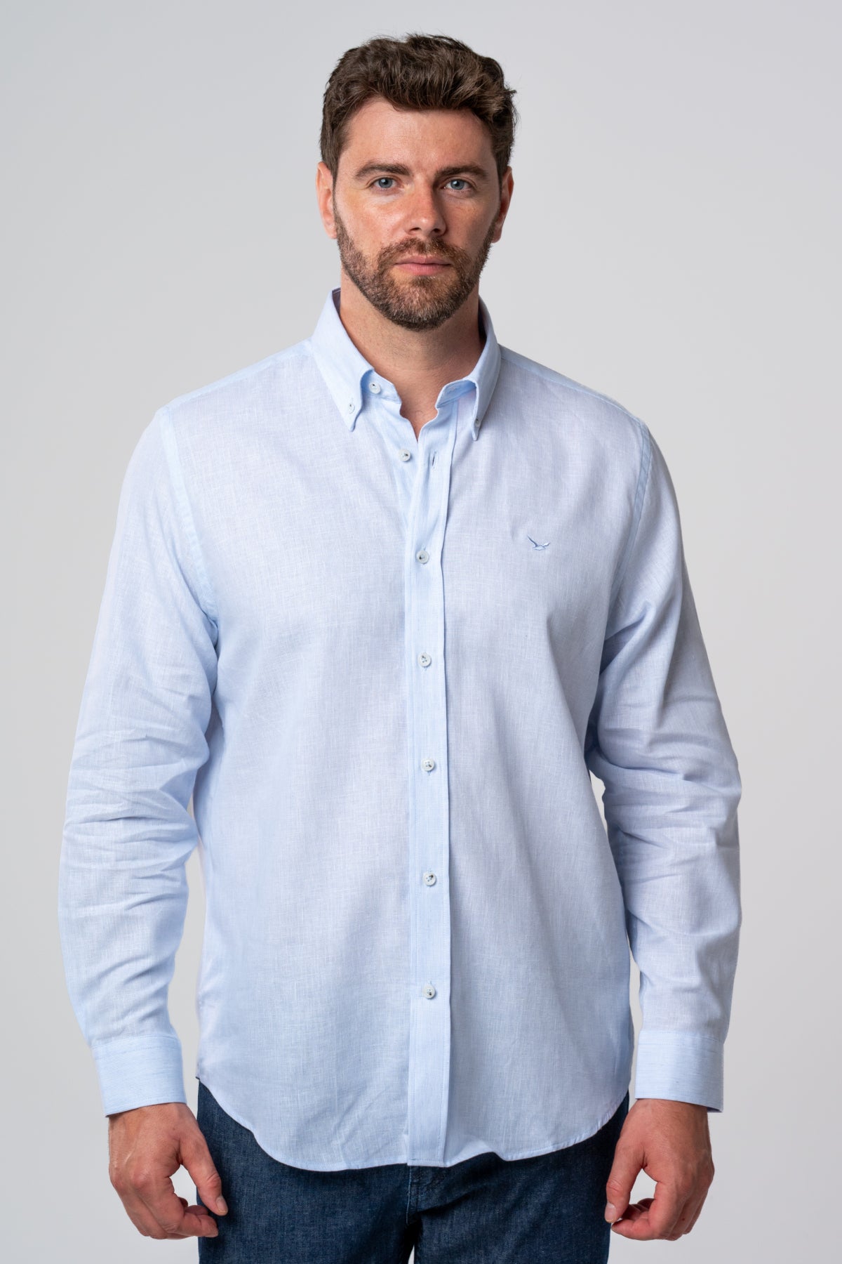 CAMASA COMFORT FIT D'S DAMAT  - Bleu