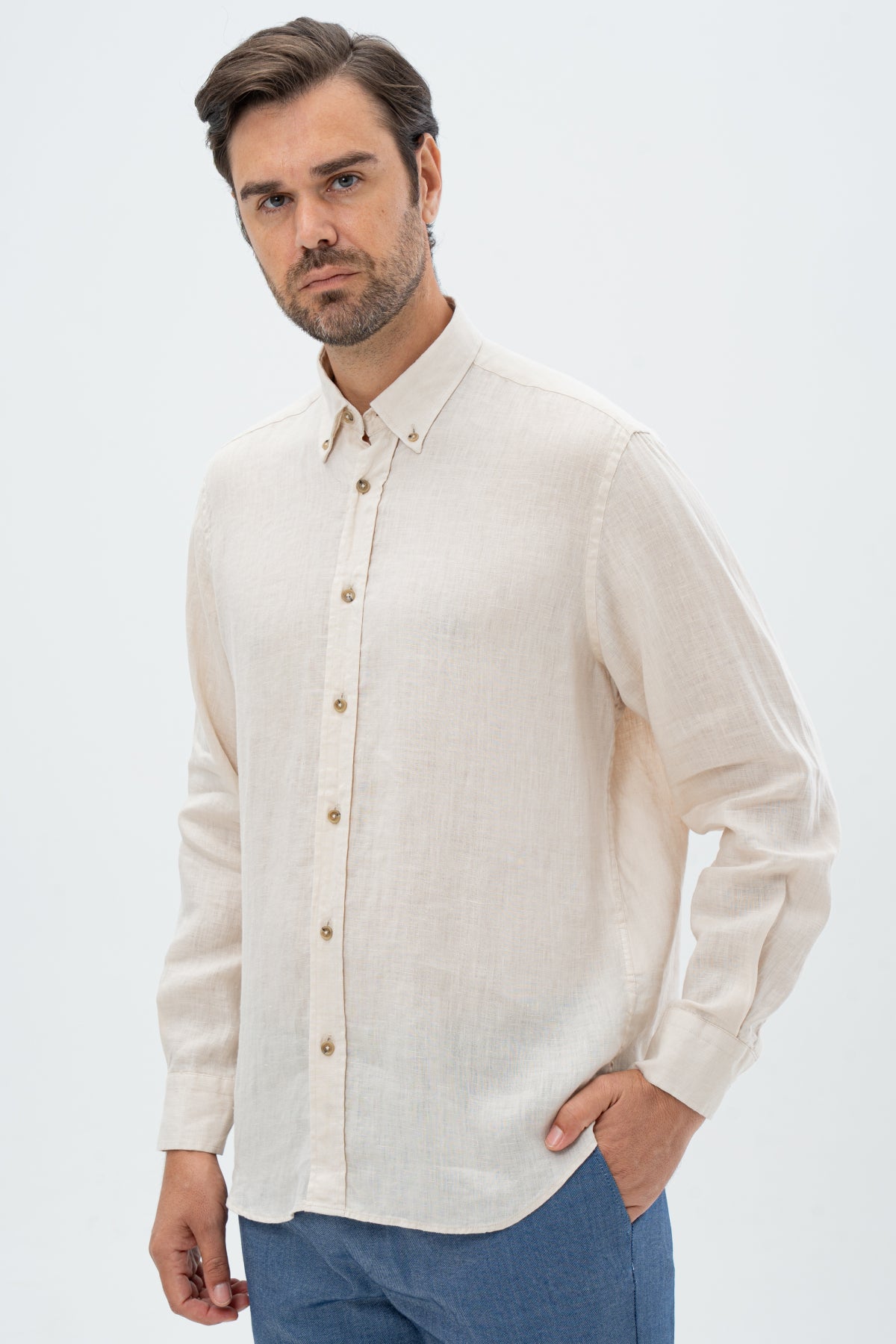 CAMASA COMFORT FIT D'S DAMAT  - Bej