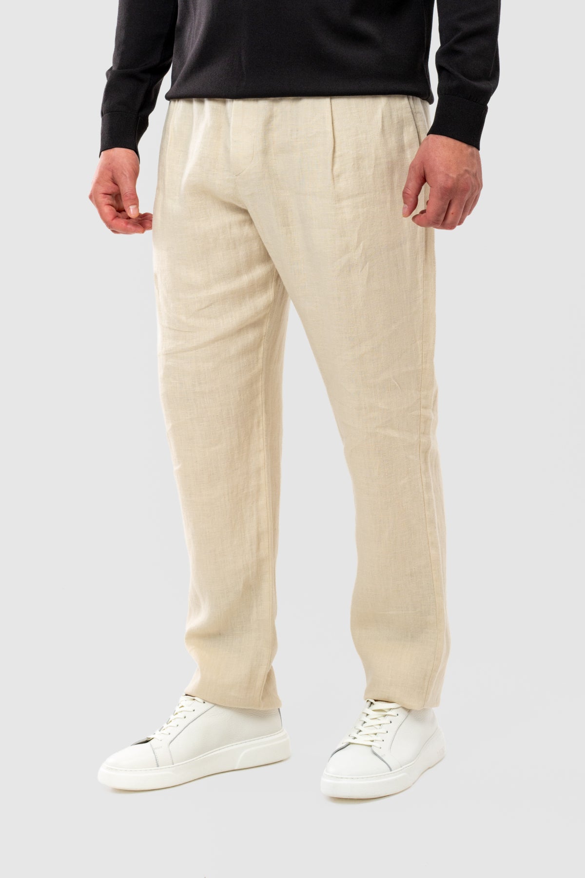 PANTALONI CASUAL JOGGER D'S DAMAT  - Bej
