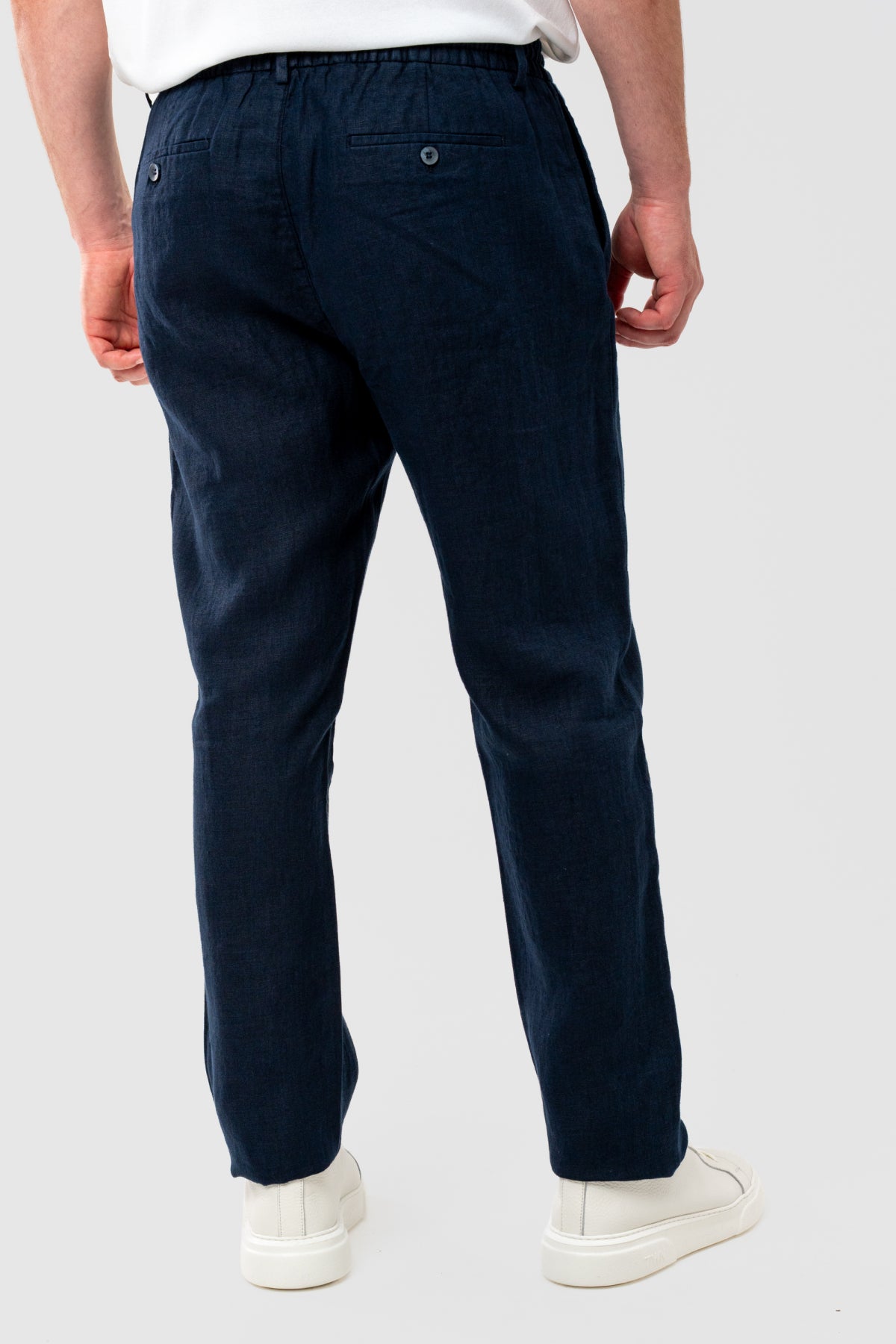 PANTALONI CASUAL JOGGER D'S DAMAT  - Bleumarin
