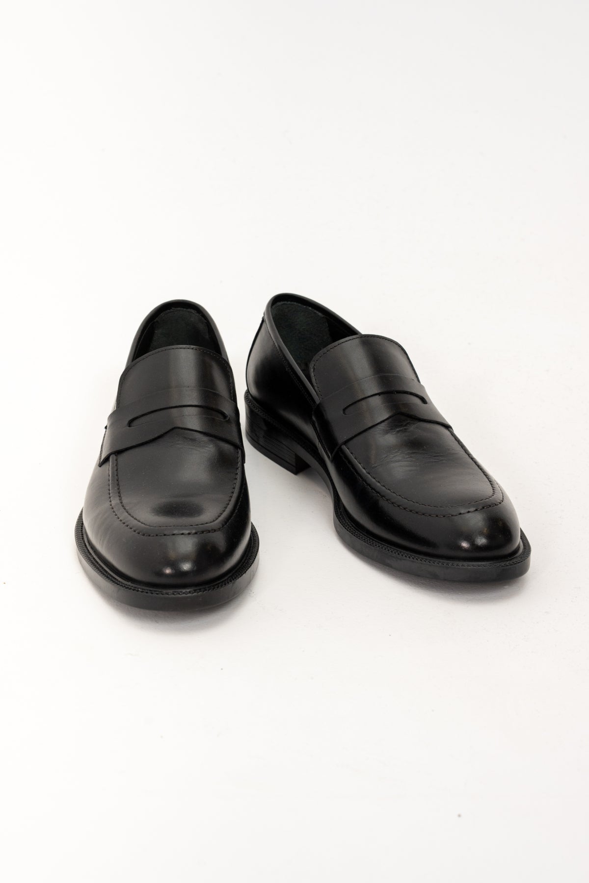 PANTOFI D'S DAMAT  - Negru