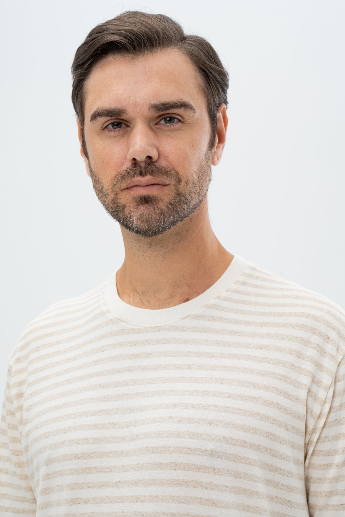 TRICOU REGULAR FIT D'S DAMAT  - Bej