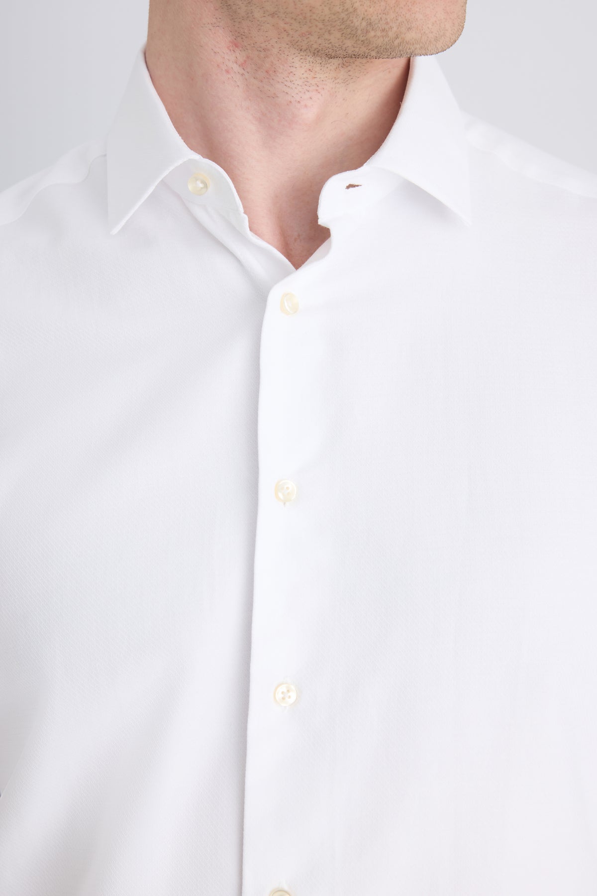 CAMASA REGULAR FIT D'S DAMAT  - Alb