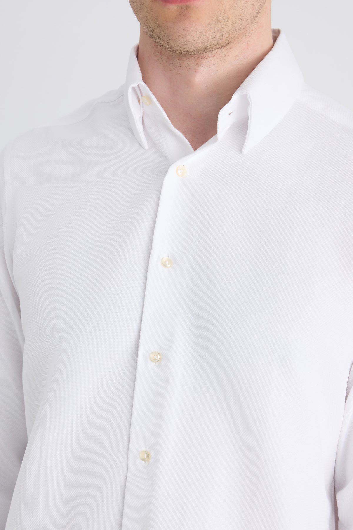 CAMASA REGULAR FIT D'S DAMAT  - Alb