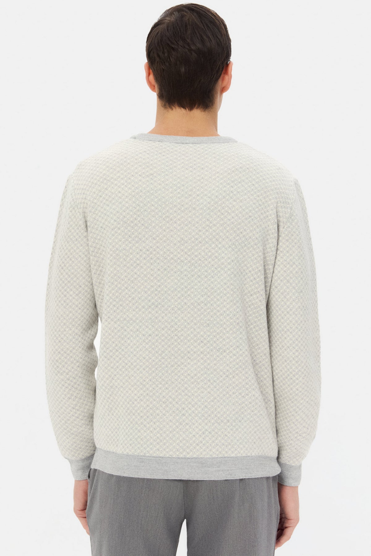 PULOVER REGULAR FIT D'S DAMAT   - Gri