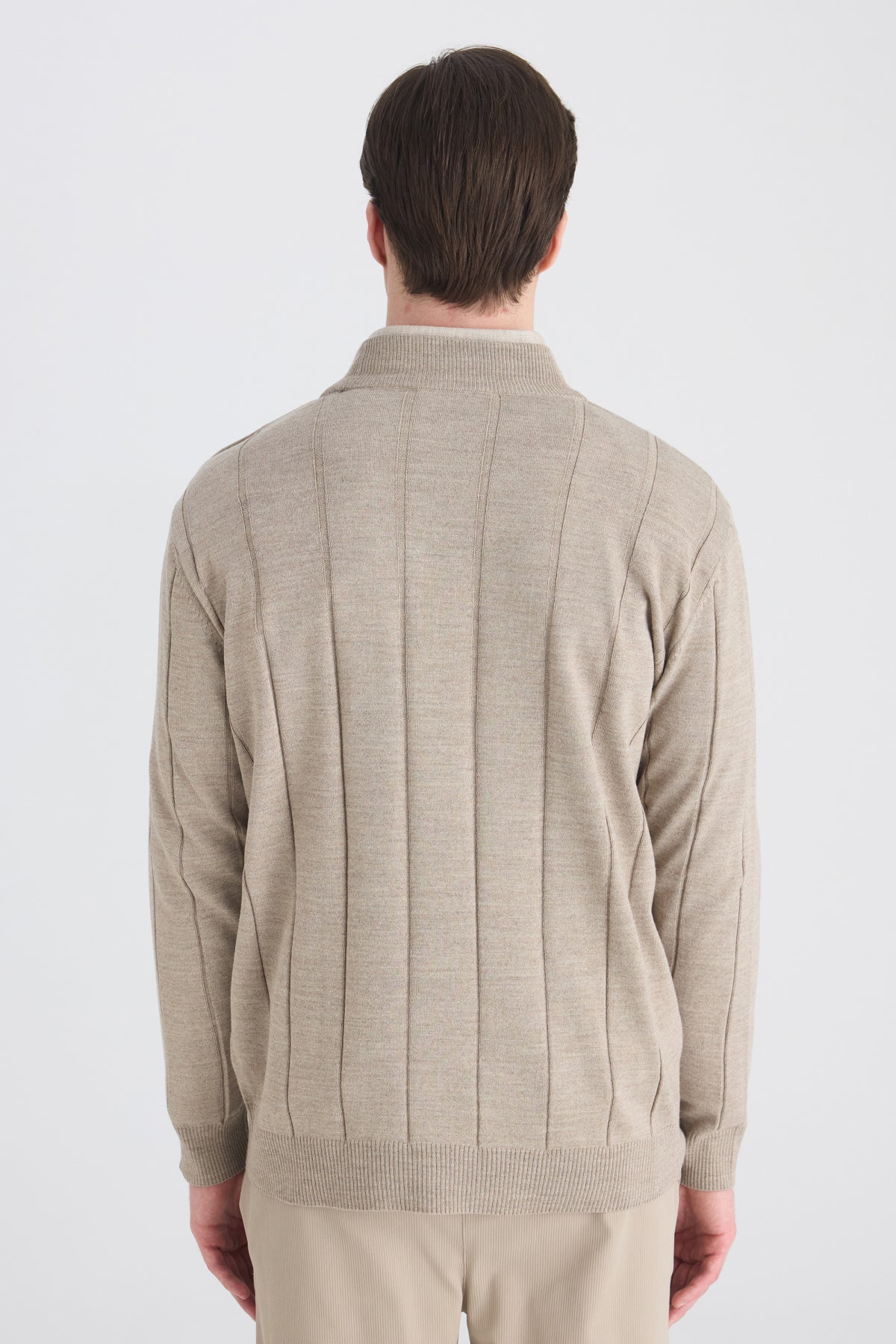 PULOVER REGULAR FIT D'S DAMAT  - Bej