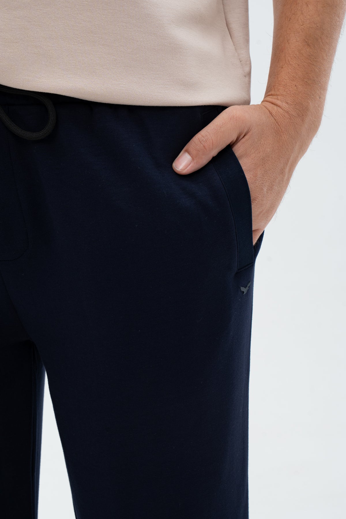 PANTALONI CASUAL REGULAR FIT D'S DAMAT  - Bleumarin