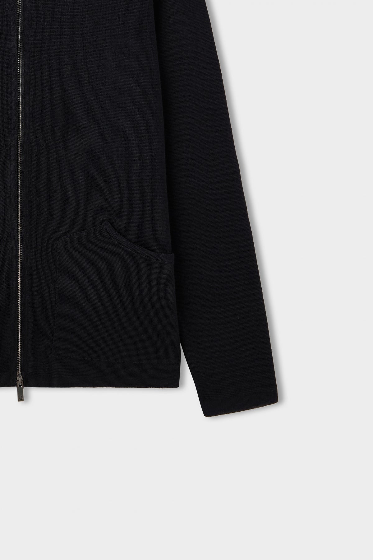 CARDIGAN REGULAR FIT D'S DAMAT   - Negru