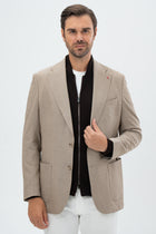 SACOU REGULAR FIT D'S DAMAT  - Bej