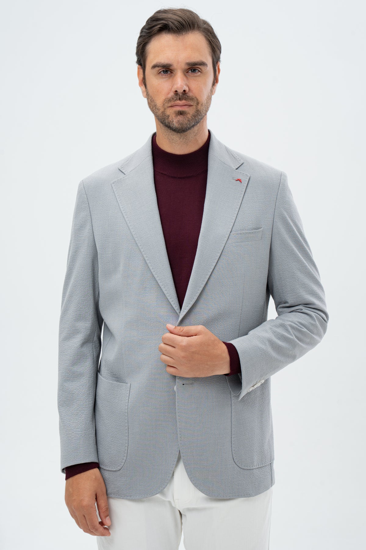SACOU REGULAR FIT D'S DAMAT  - Gri
