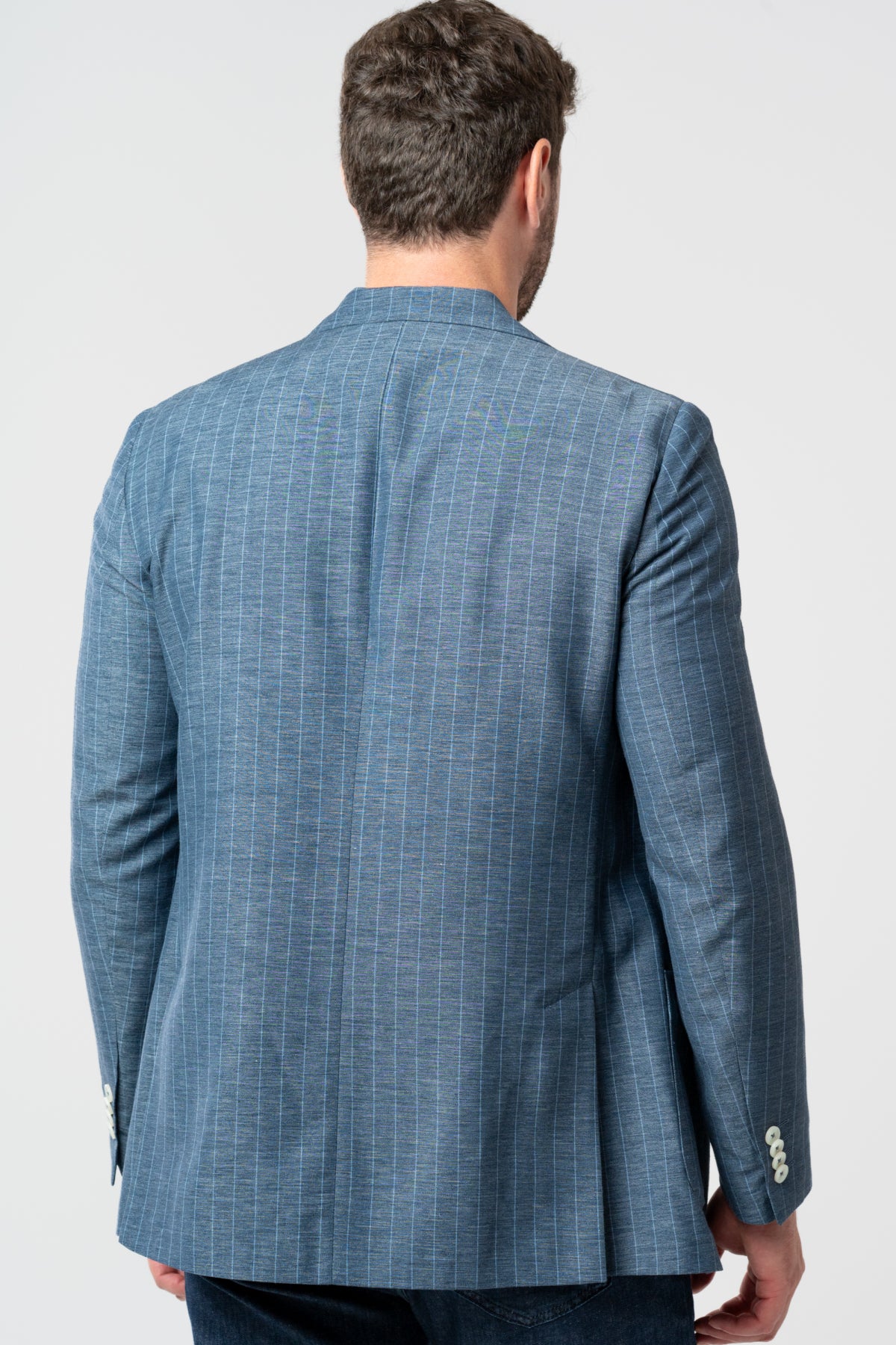 SACOU REGULAR FIT D'S DAMAT  - Bleumarin