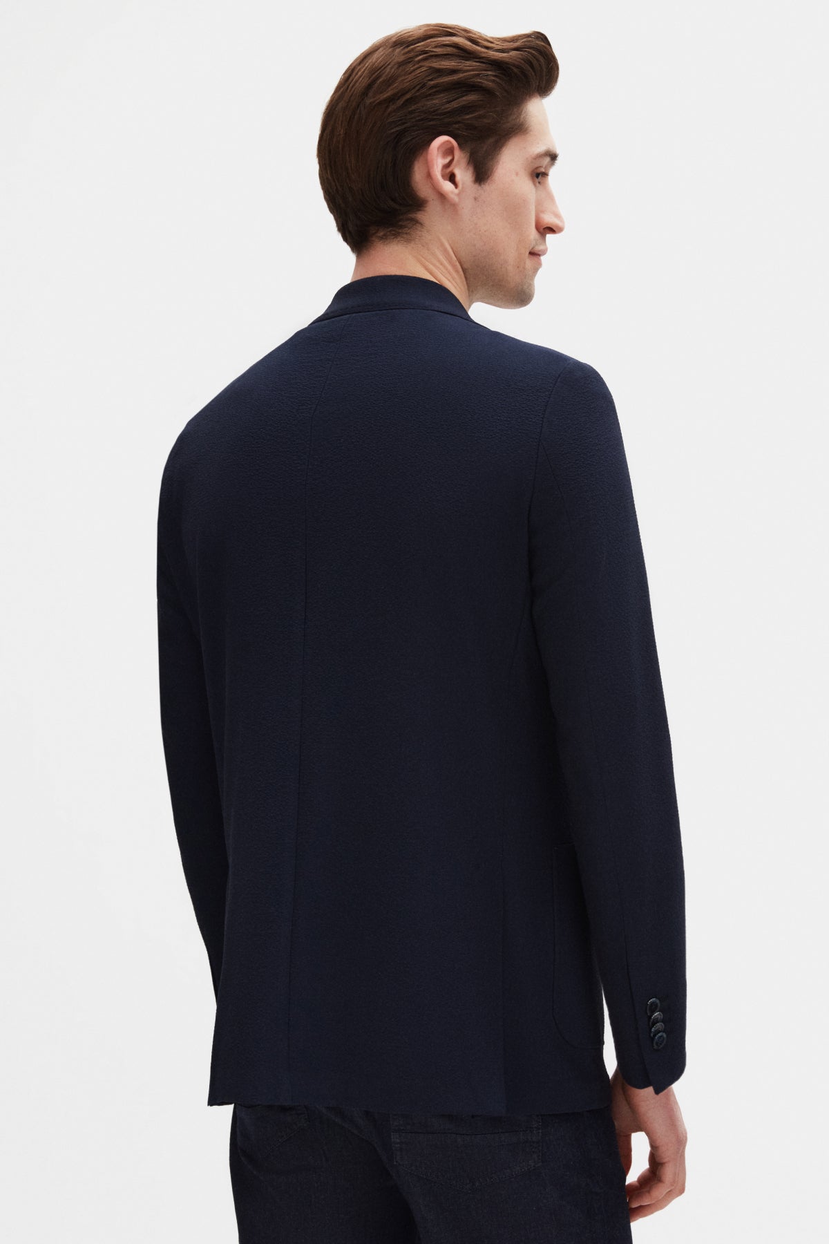 SACOU REGULAR FIT D'S DAMAT  - Bleumarin