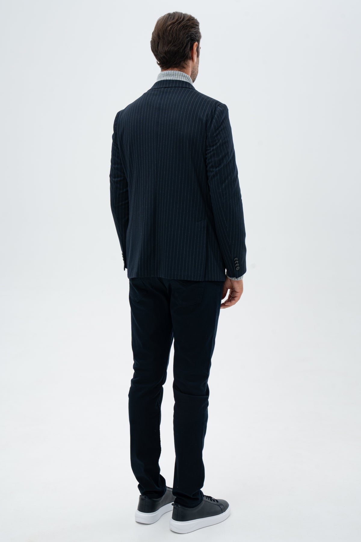 SACOU REGULAR FIT D'S DAMAT  - Bleumarin