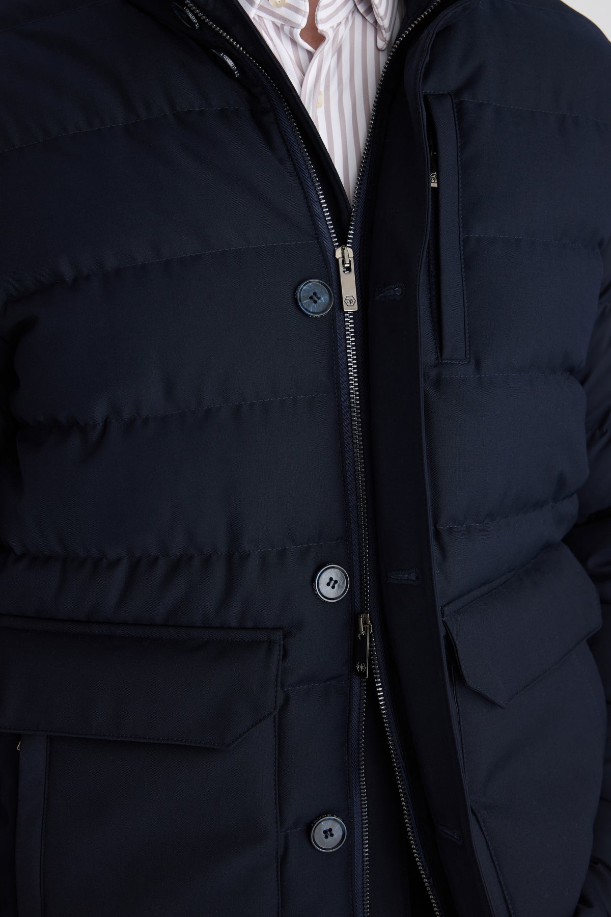 GEACA REGULAR FIT D'S DAMAT  - Bleumarin