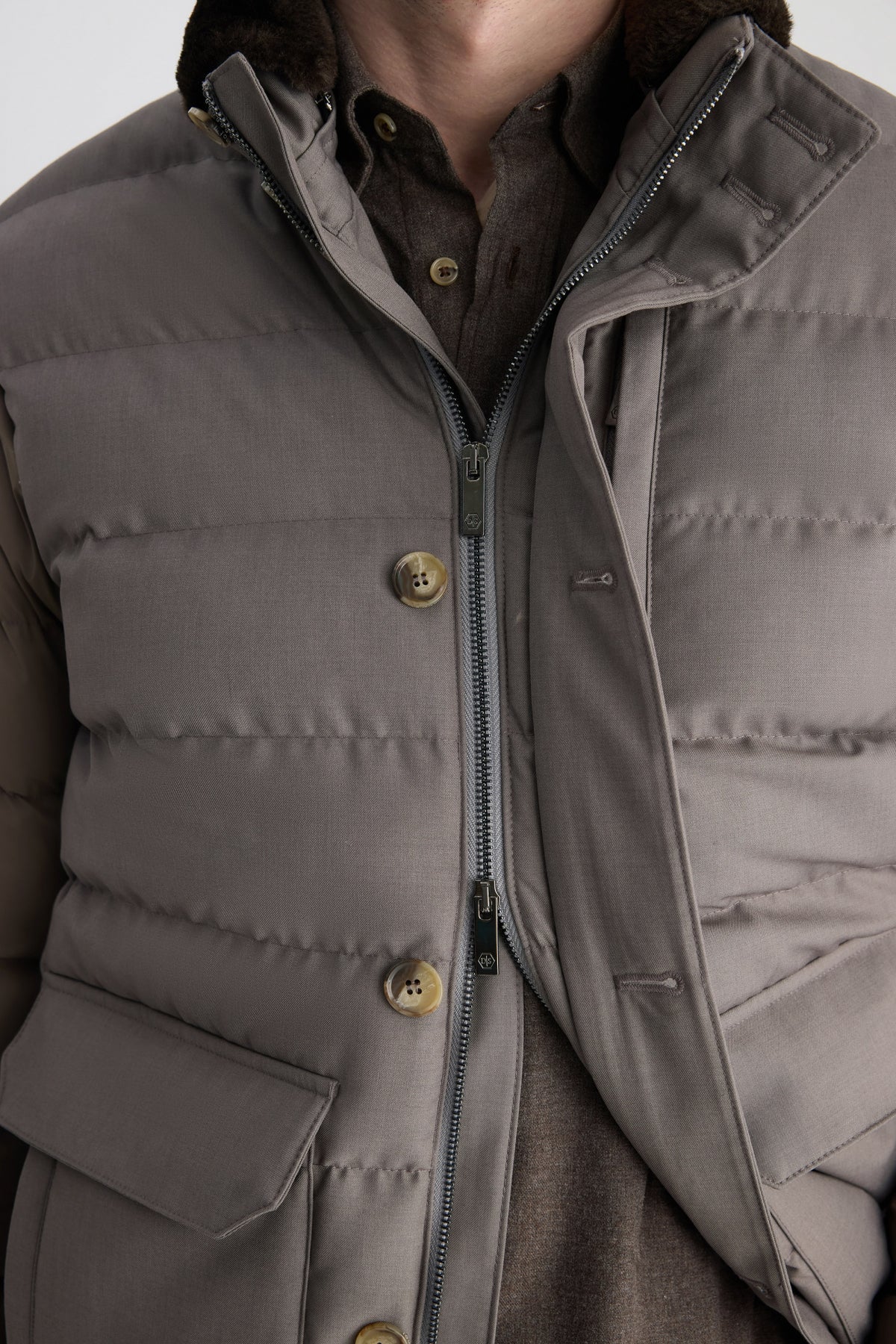 GEACA REGULAR FIT D'S DAMAT  - Bej