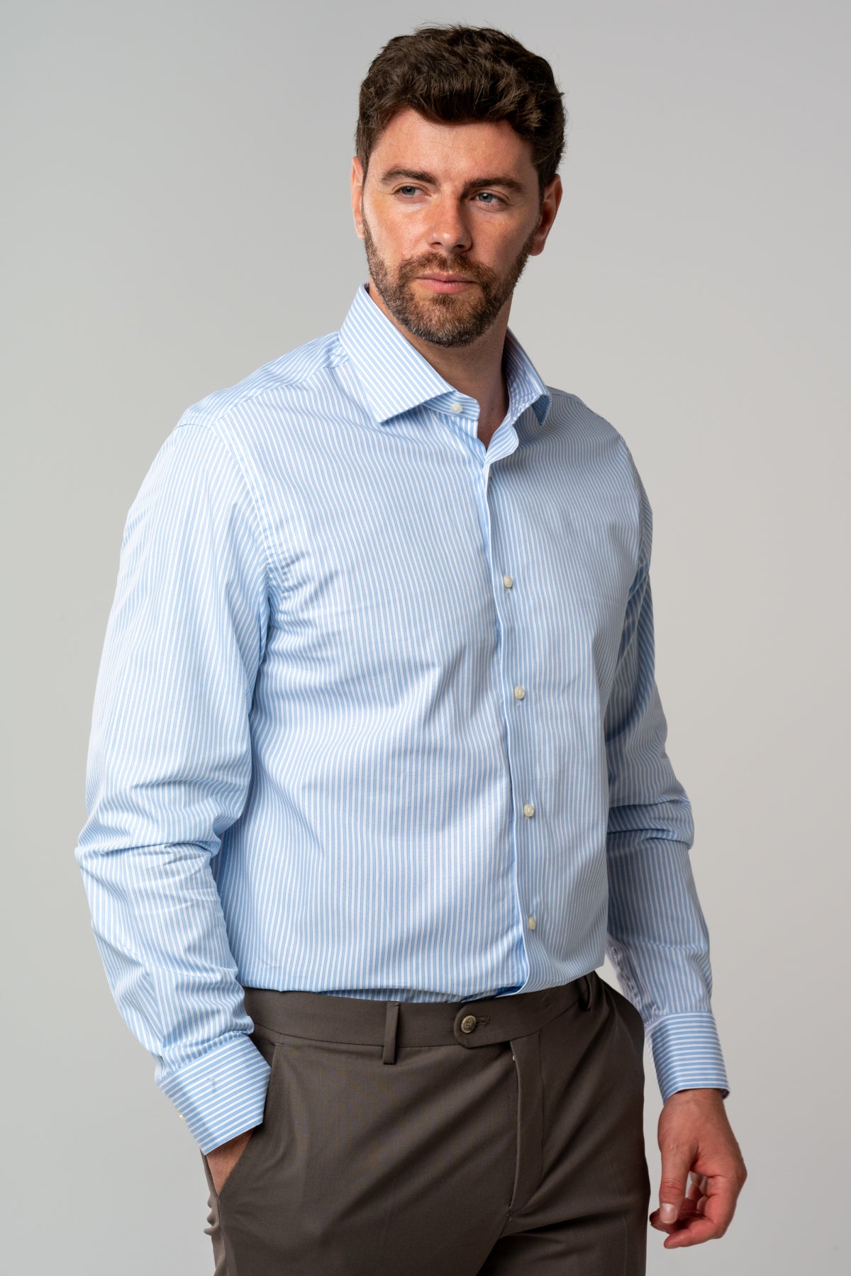 CAMASA REGULAR FIT D'S DAMAT  - Bleu
