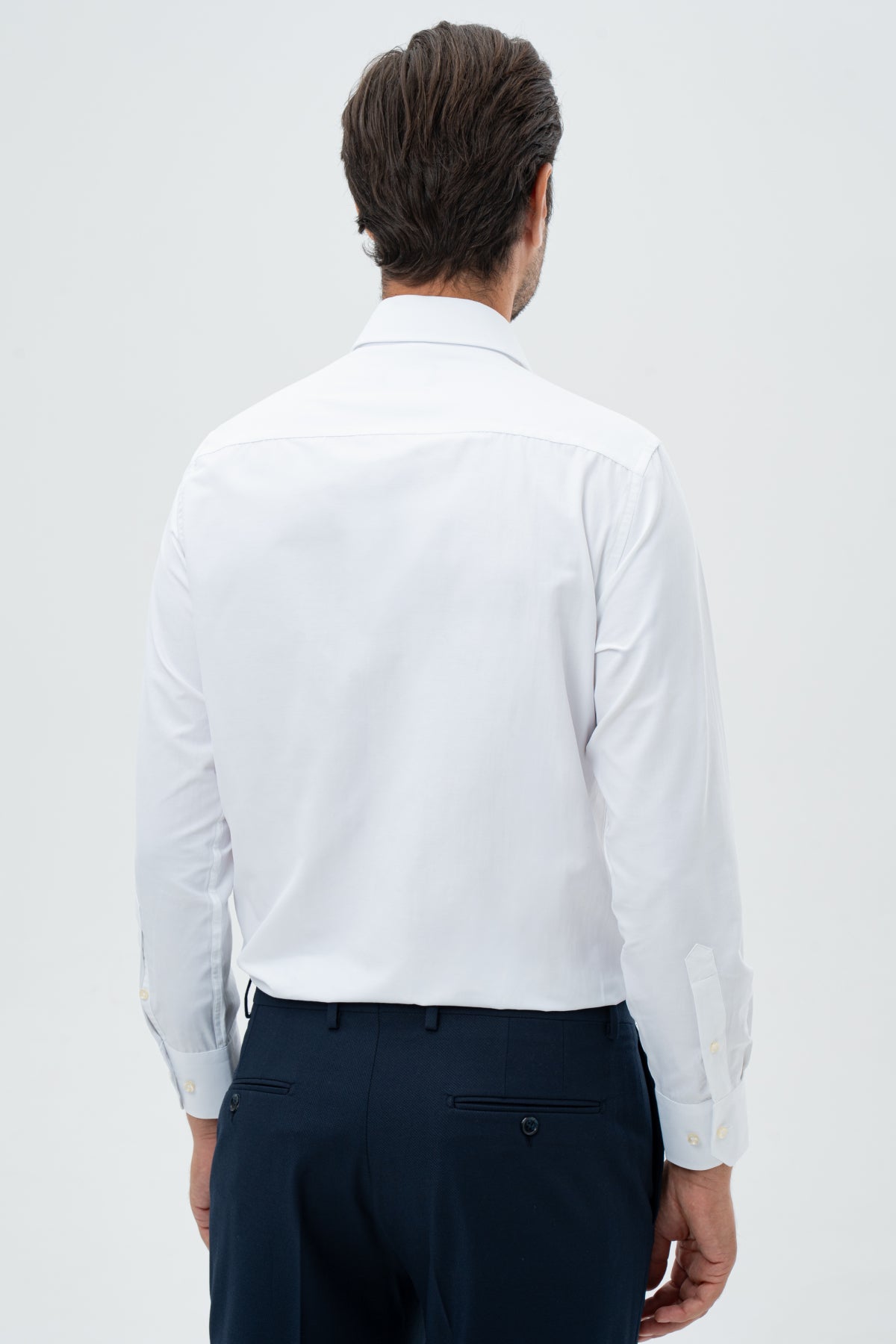 CAMASA REGULAR FIT D'S DAMAT  - Alb